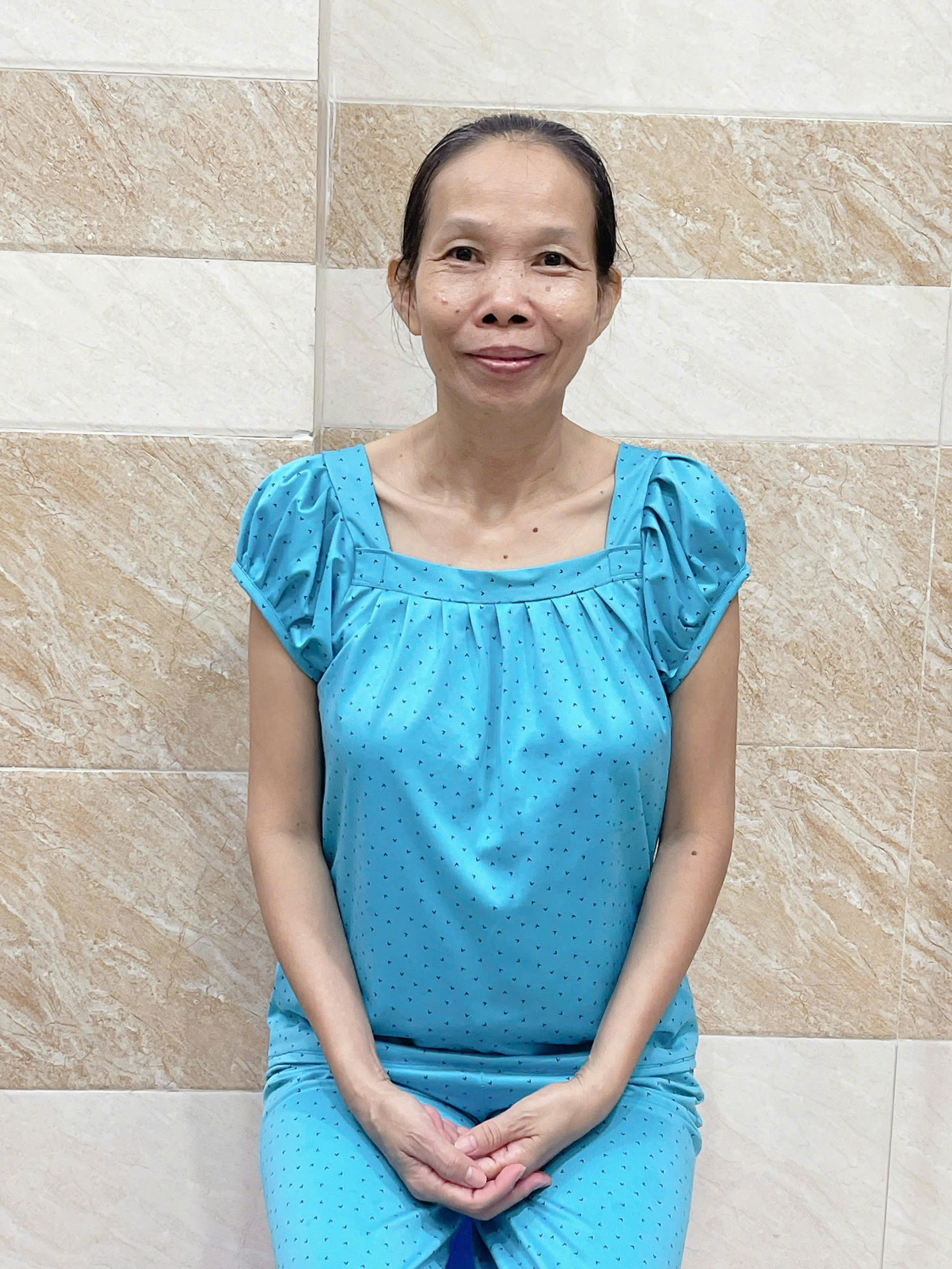 Chị Nhan Thị Loan, sinh năm 1972, quê Cần Thơ