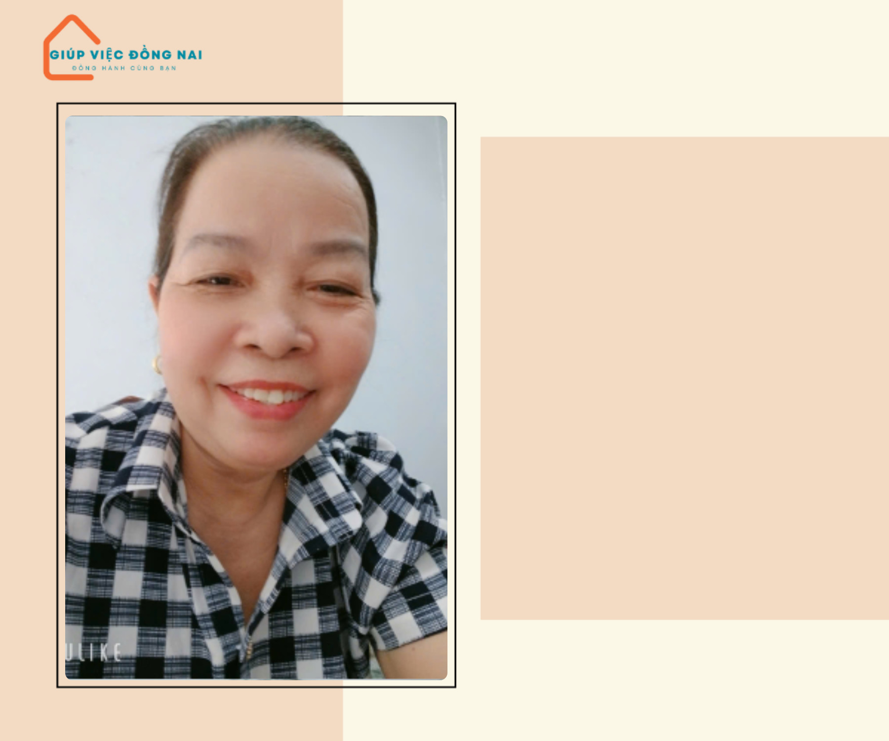 Chị NGUYỄN THỊ AN, sinh năm 1967, quê Thanh Hóa cần tìm việc