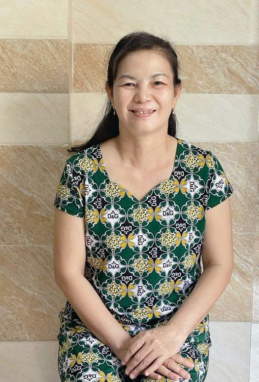 Chị Oanh 51 tuổi người Sài Gòn nhận việc chăm bé giúp việc nhà