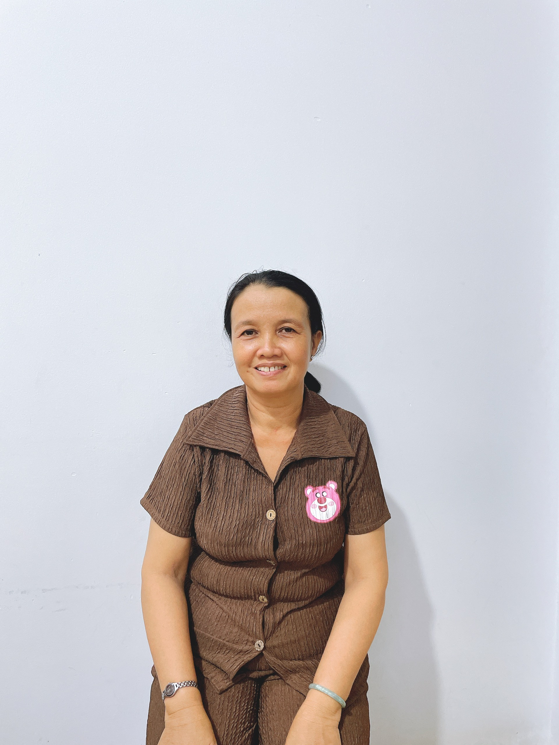 Chị  Thủy, sinh năm 1975, quê Tiền Giang