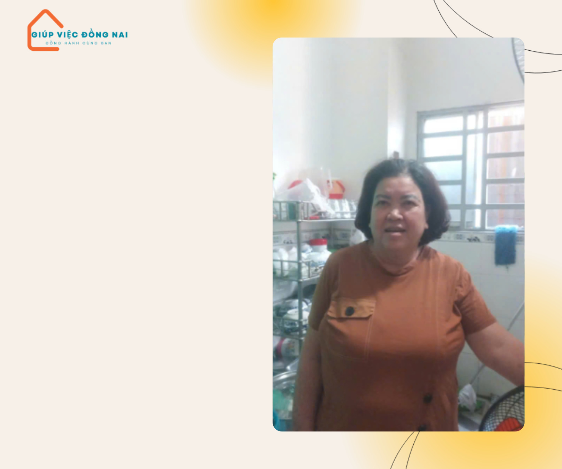 Chị PHẠM THỊ LAN, sinh năm 1968, quê Hải Phòng cần tìm việc