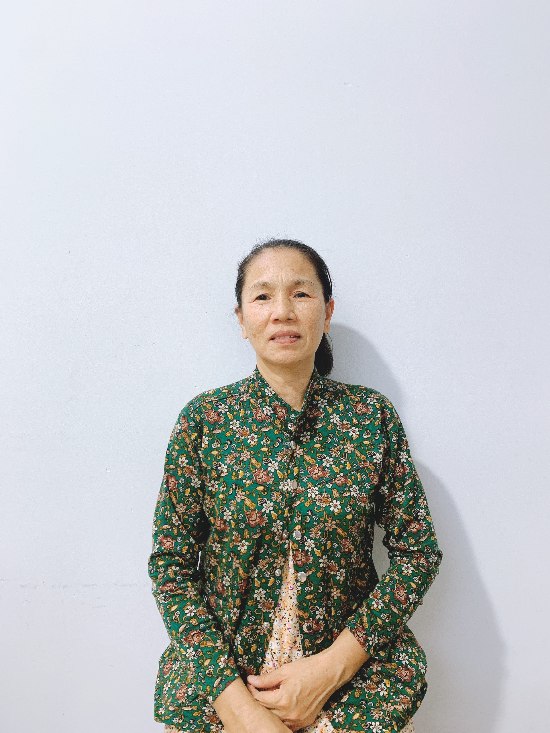 Cô Tình, quê Bình Thuận tìm việc chăm em bé.