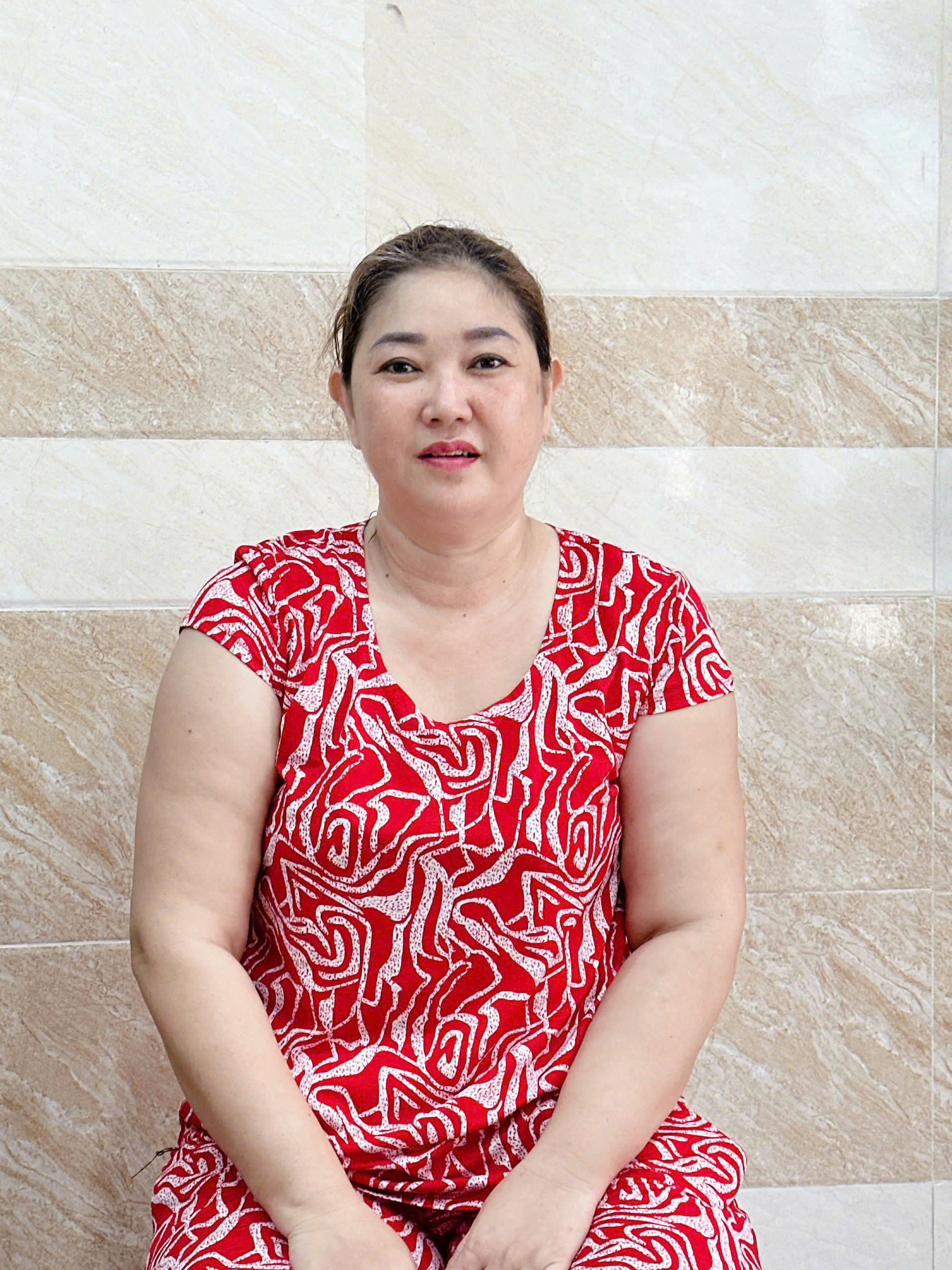 Chị Nguyễn Thị Thanh Thủy, sinh năm 1977, quê An Giang