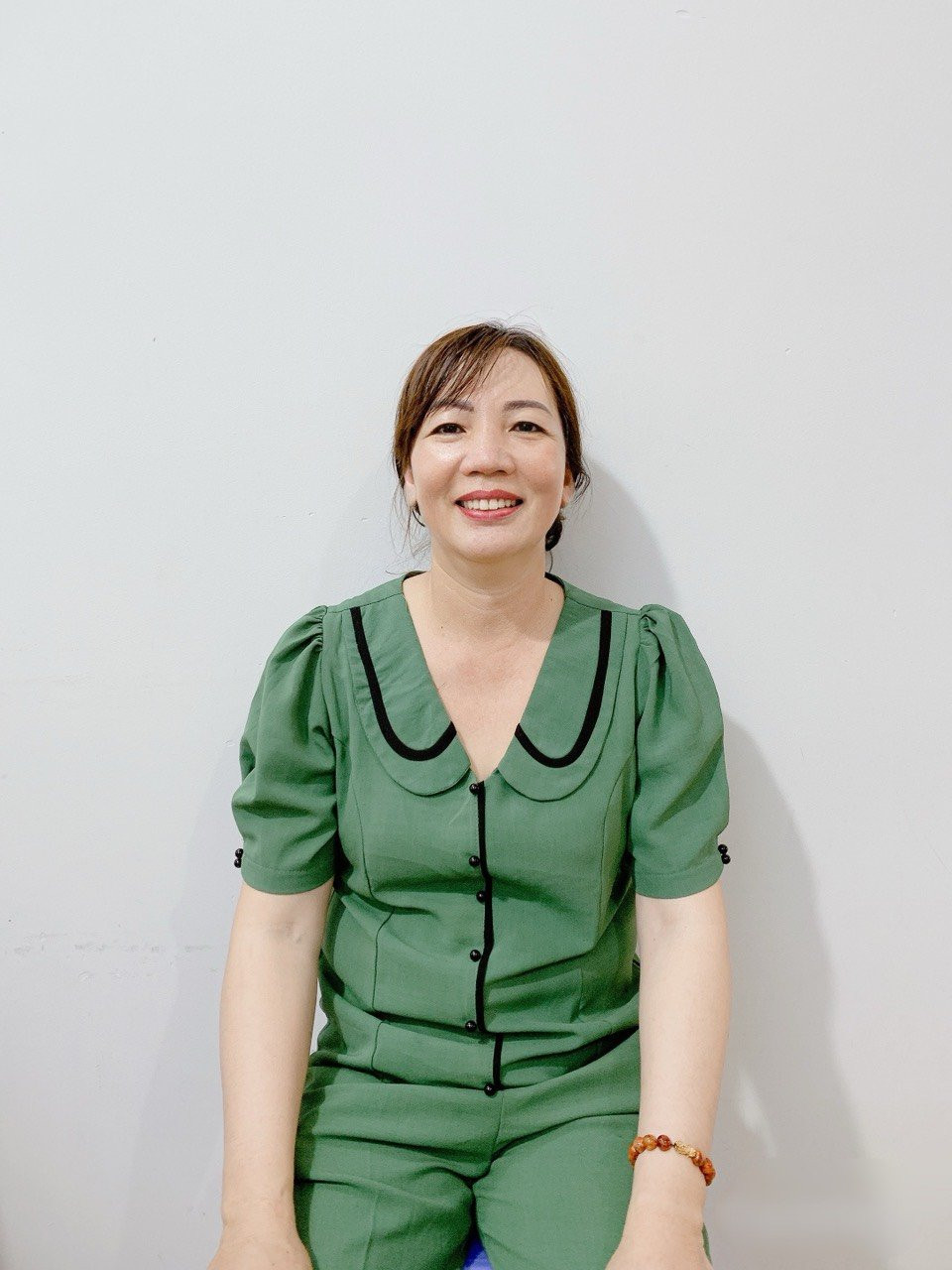 Chị Phụng quê miền Tây chăm bé giỏi