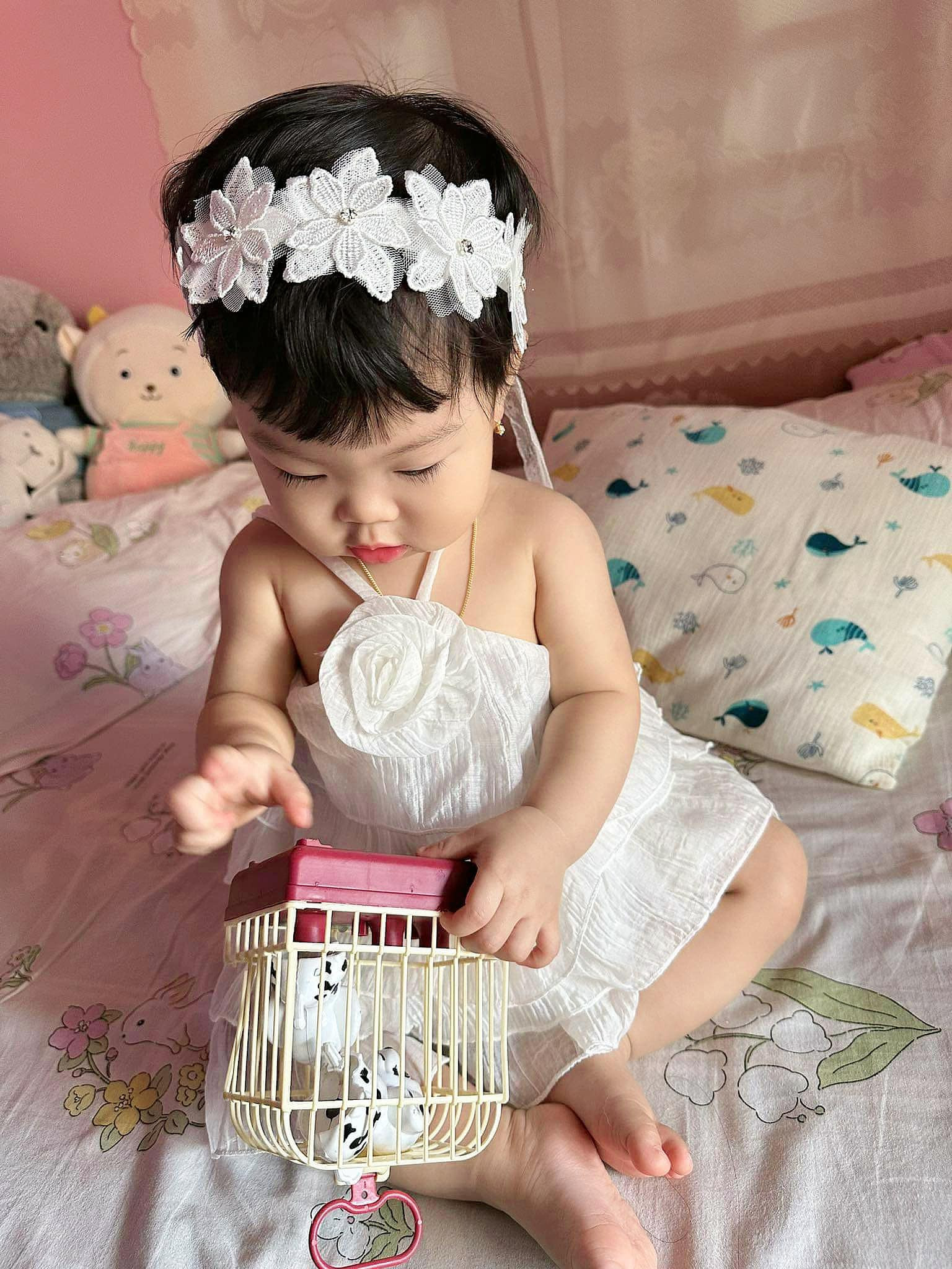 Nhà em có bé được 7 tháng tuổi nhà ở chung cư Hà Đô quận 10