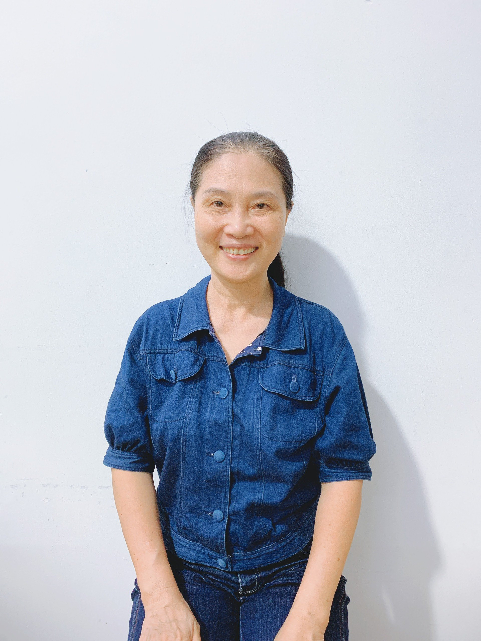 Cô Hoa 50 tuổi quê Vũng Tàu giỏi chăm trẻ.