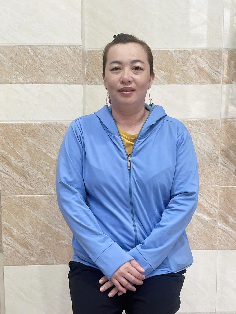 Bùi Thị Dinh, sinh năm 1986, quê Bình Thuận