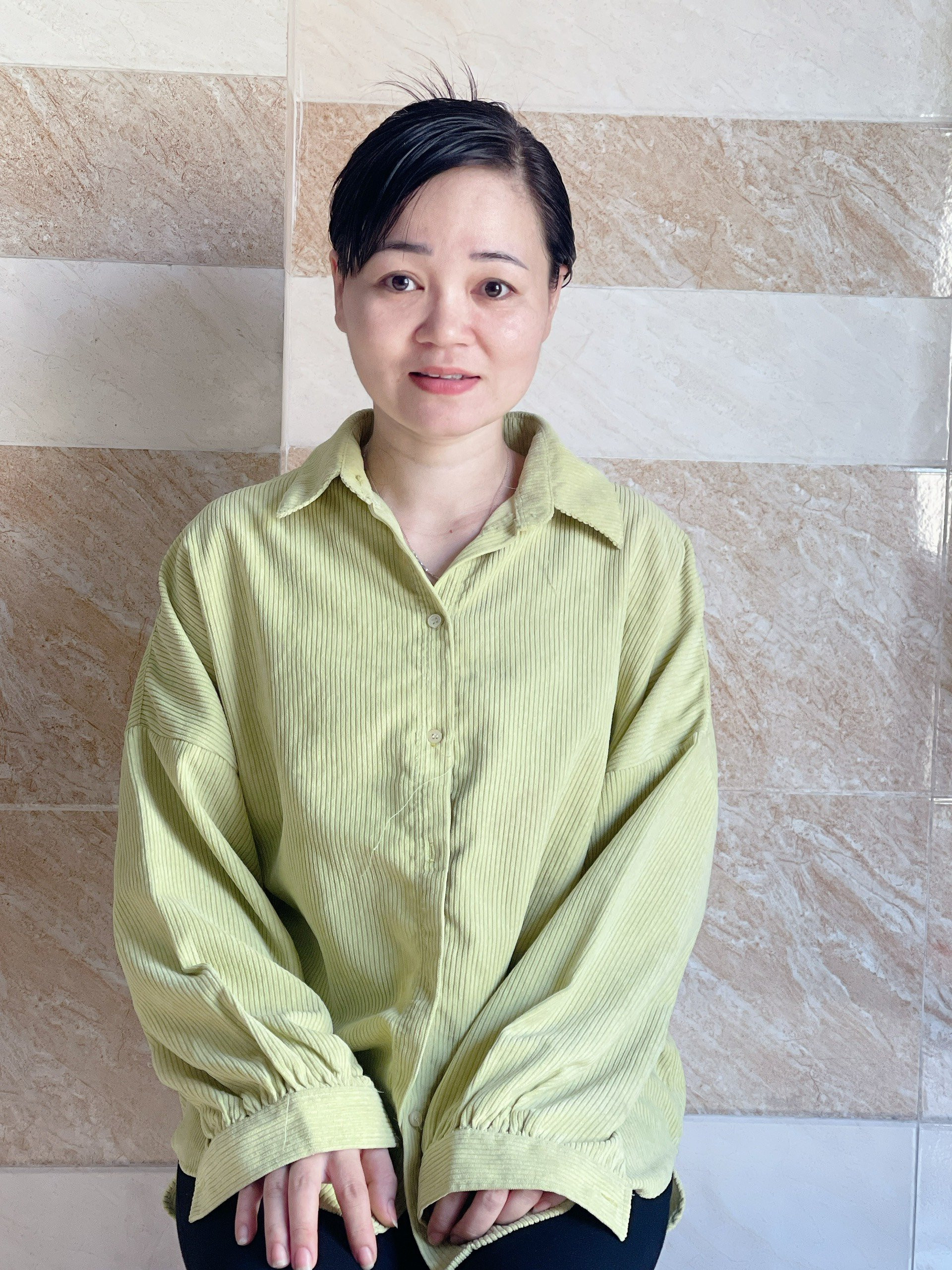 Chị Chi 33 tuổi quê Đồng Tháp nhận việc đi làm ngay