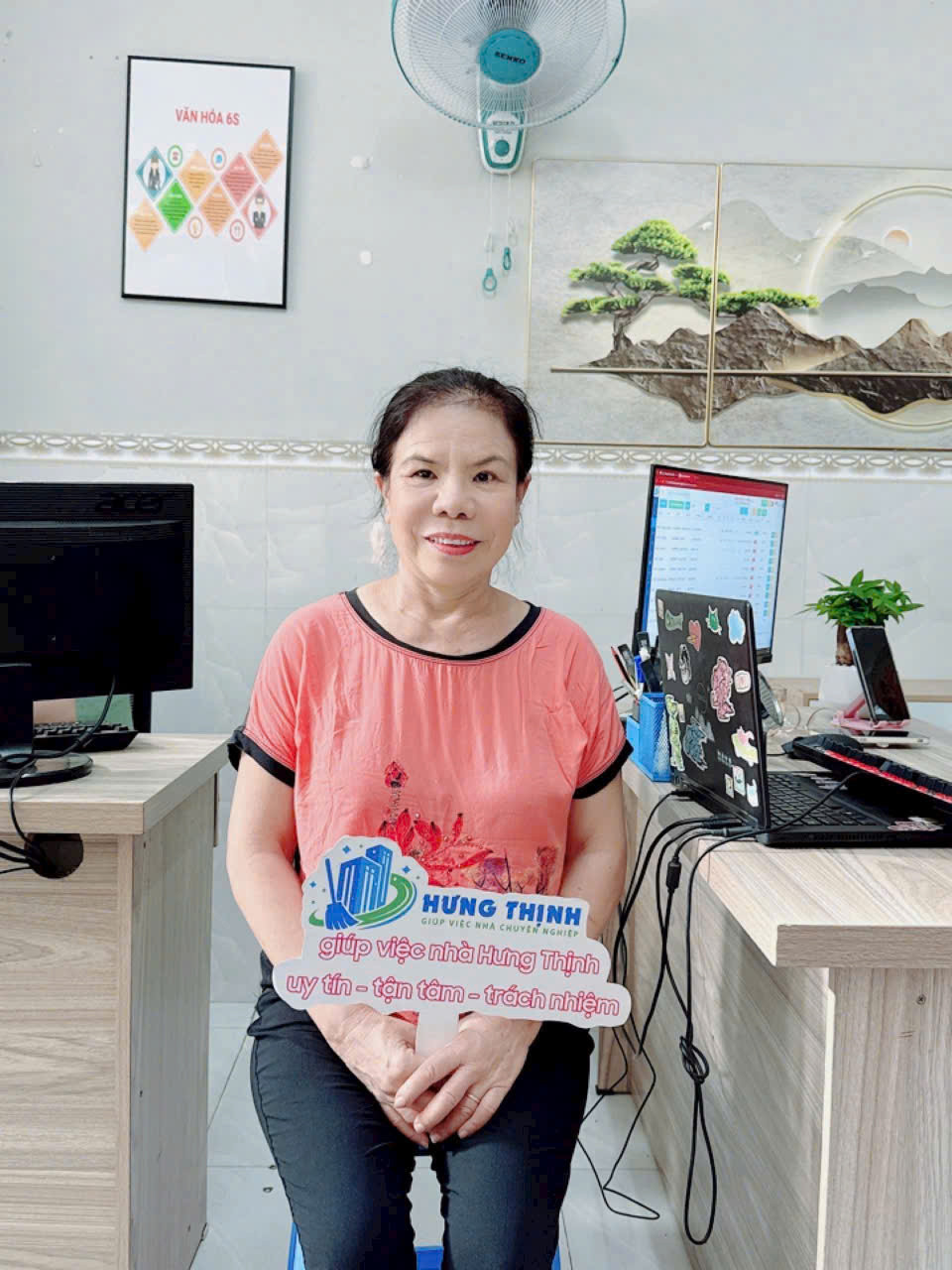 Chị Tạ Thị Thơm sn 1970 quê Đắk Lắk _ GIÚP VIỆC NHÀ, CHĂM BÉ