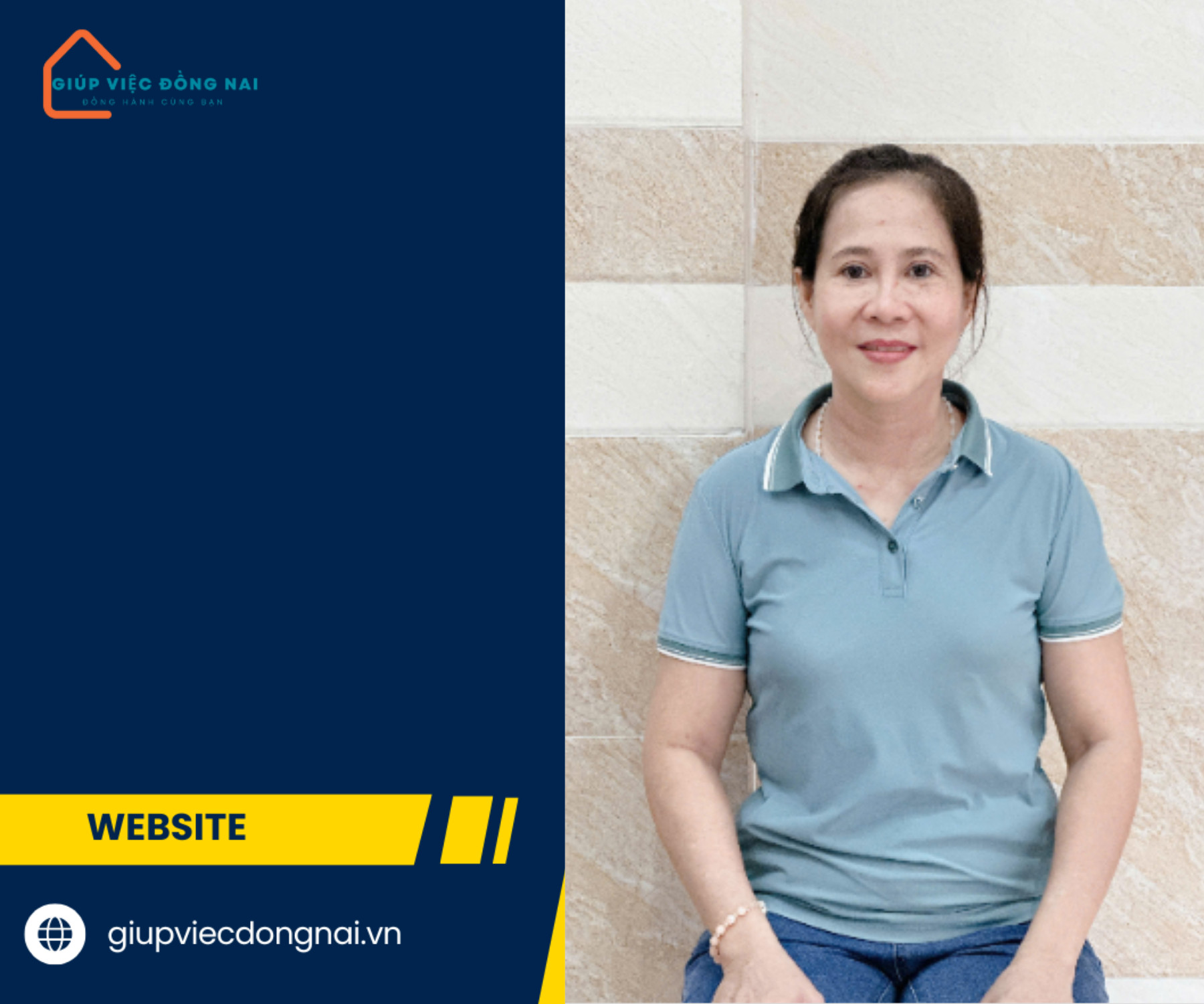 Chị NGUYỄN THỊ THU TRANG, sinh năm 1974, quê Đồng Nai cần tìm việc