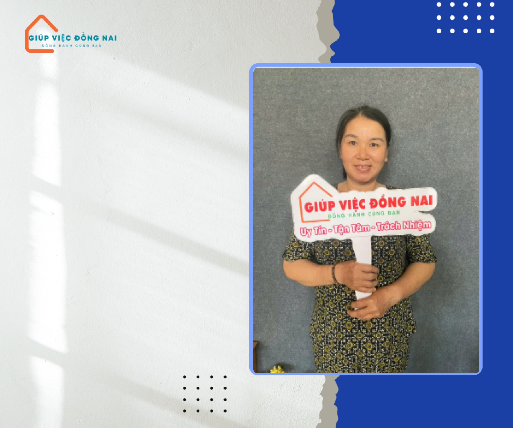 Chị NGUYỄN THỊ NỤ, sinh năm 1976, quê Vĩnh Phúc cần tìm việc