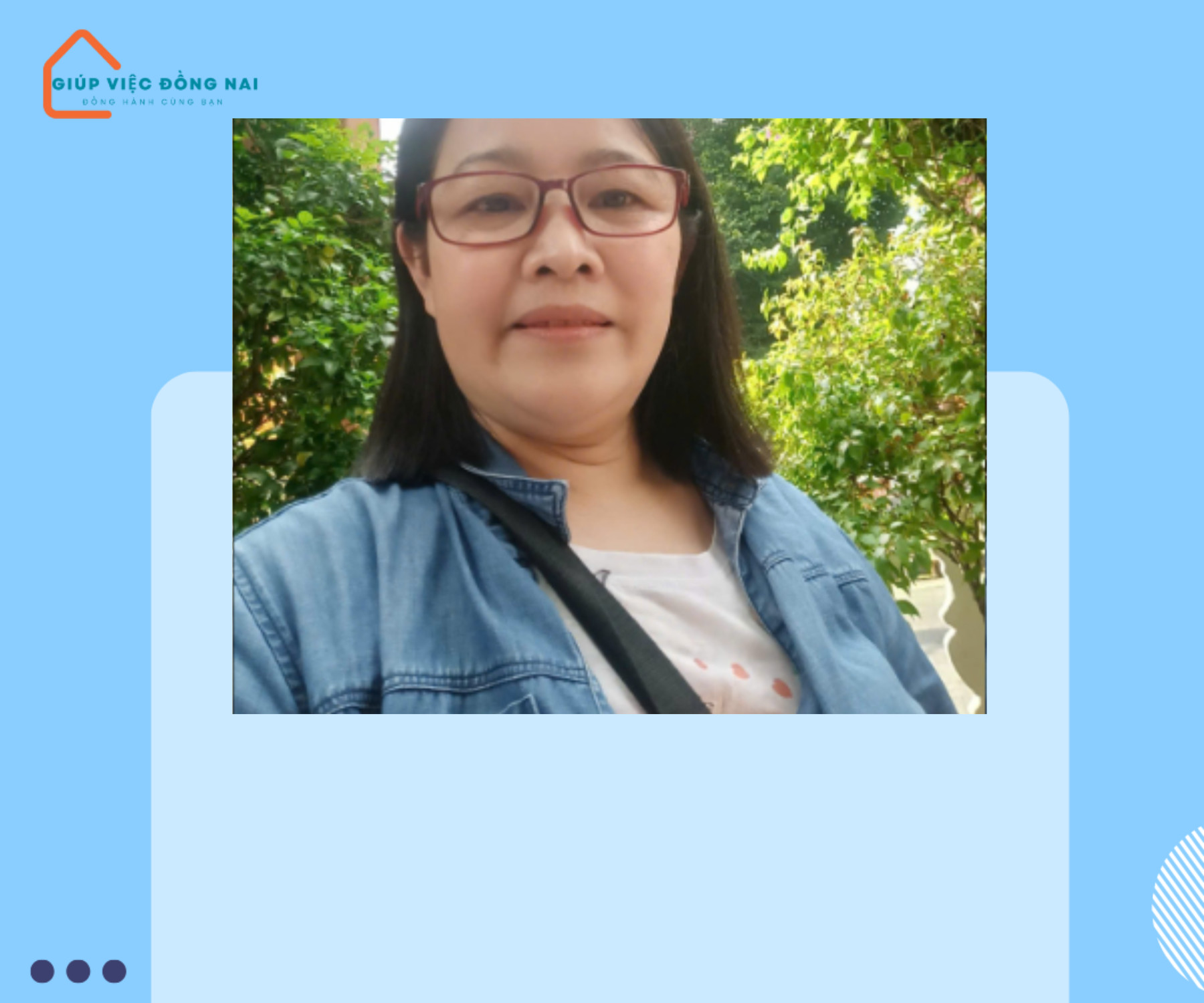 Chị DƯƠNG THỊ LIỆT, sinh năm 1976, quê Đồng Tháp cần tìm việc