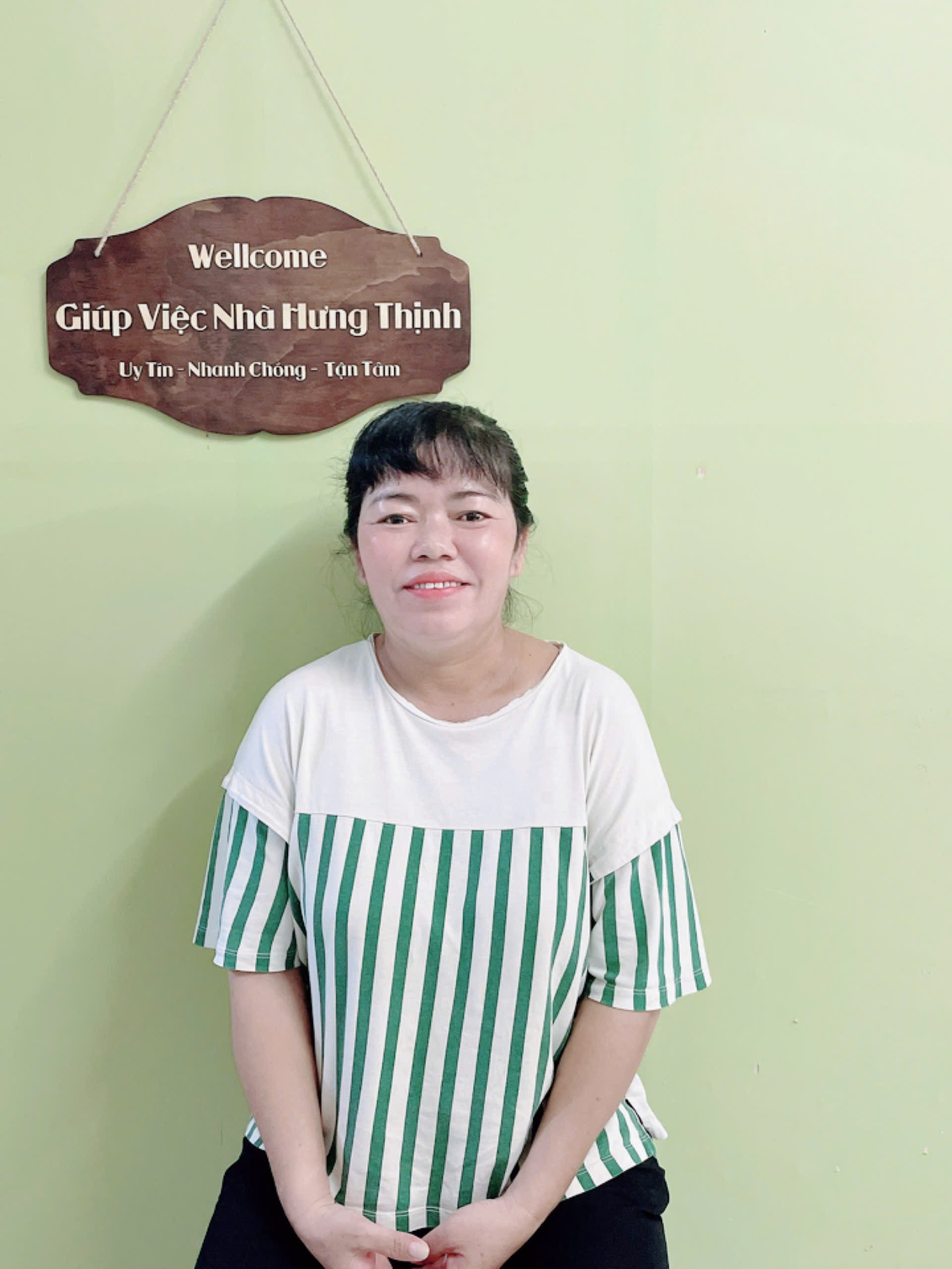 Chị Nguyễn Thị Phượng, sinh năm 1980, quê Quảng Bình – GIÚP VIỆC NHÀ, PHỤ CHĂM BÉ