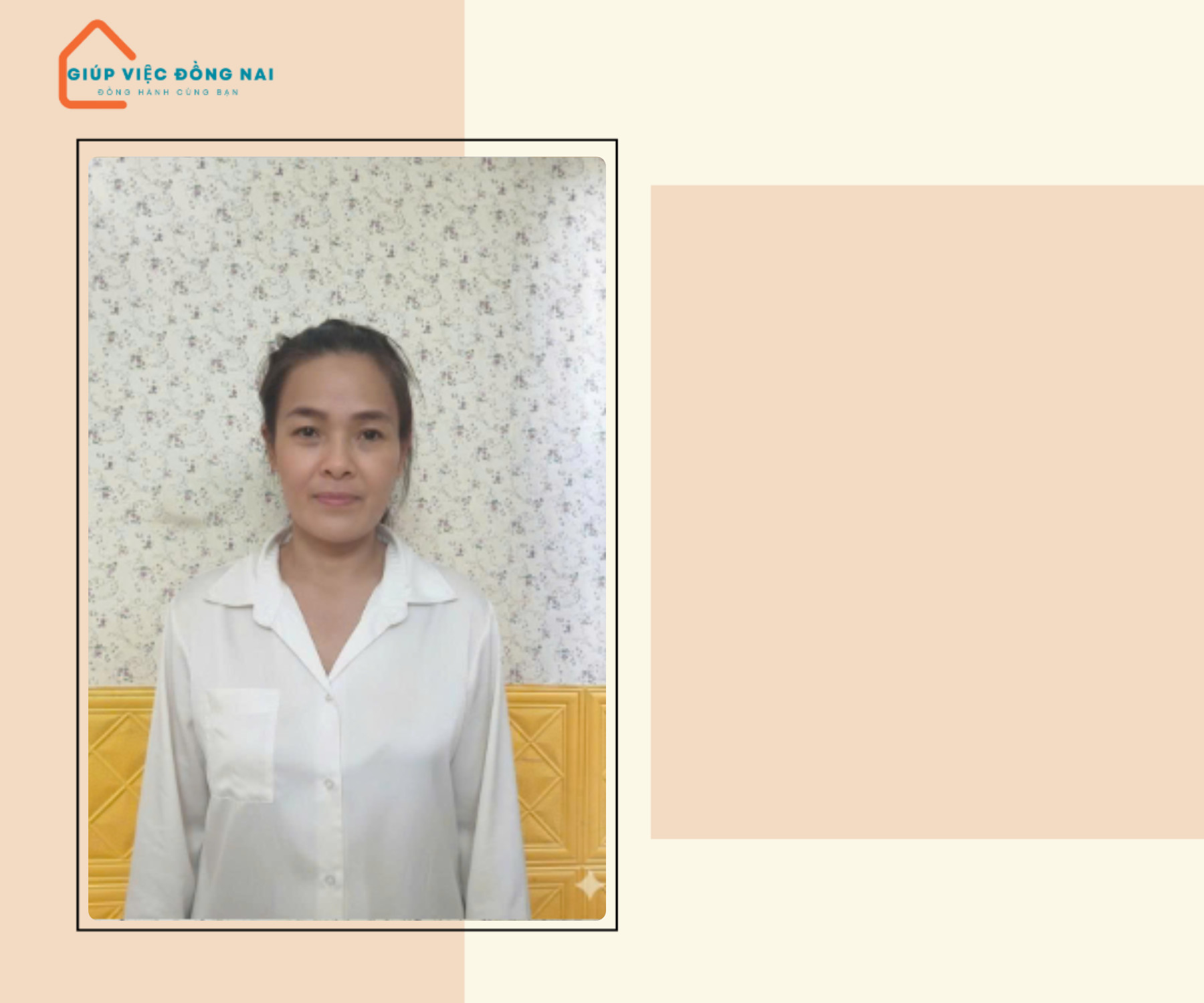 Chị NGUYỄN THỊ KIM PHƯƠNG, sinh năm 1975, quê Hồ Chí Minh cần tìm việc