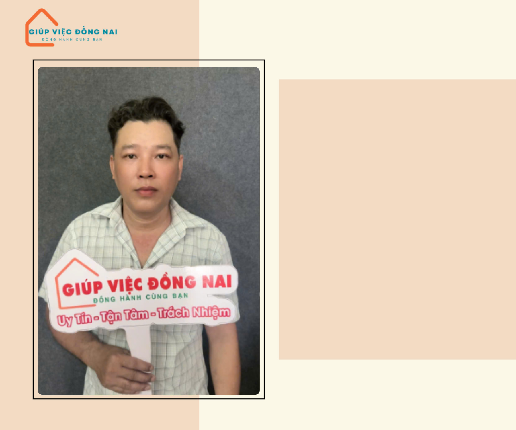 Chị NGUYỄN NGỌC CƯỜNG, sinh năm 1981, quê An Giang cần tìm việc