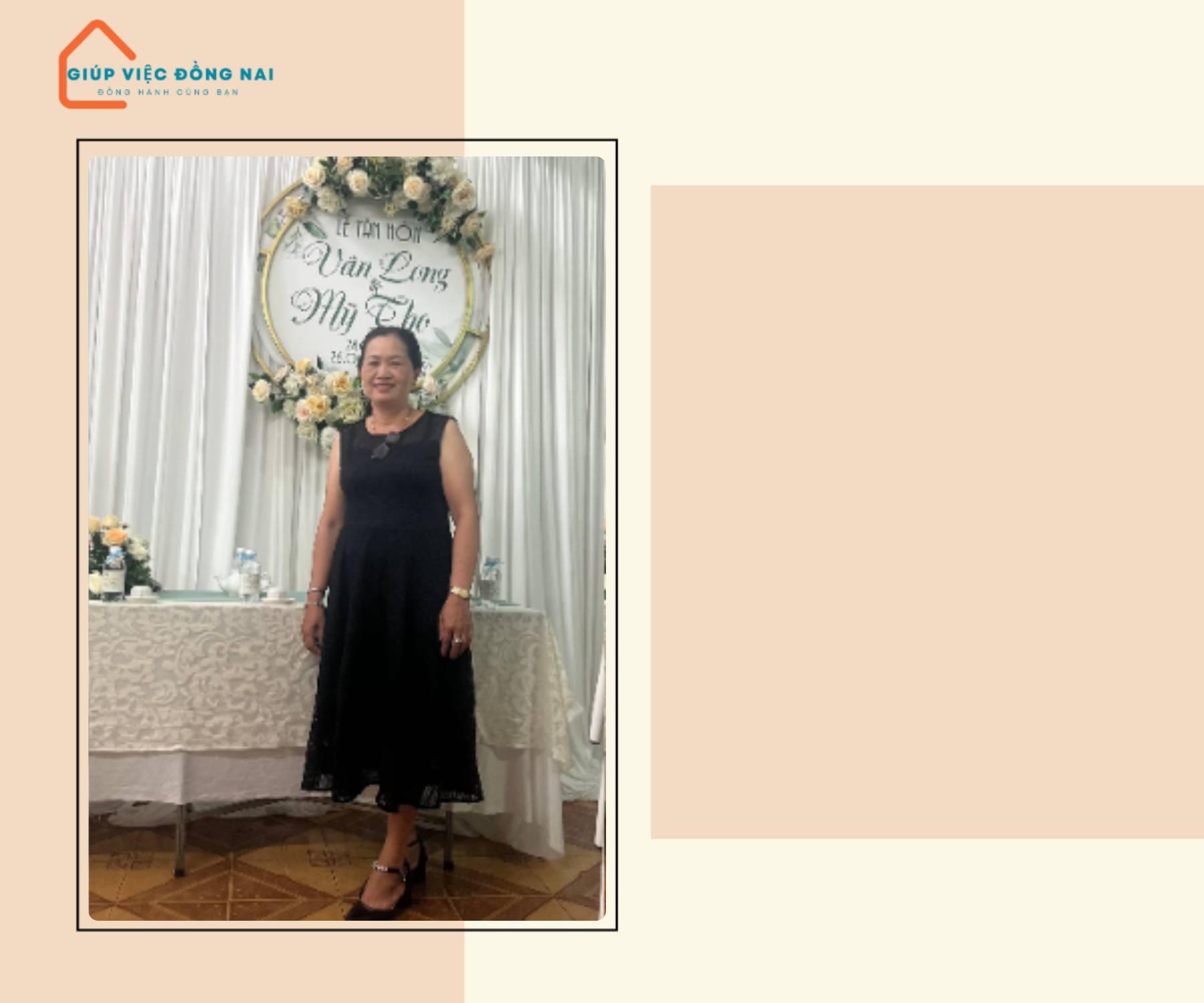 Chị THẠCH HỒNG CHÂU, sinh năm 1971, quê Tiền Giang cần tìm việc