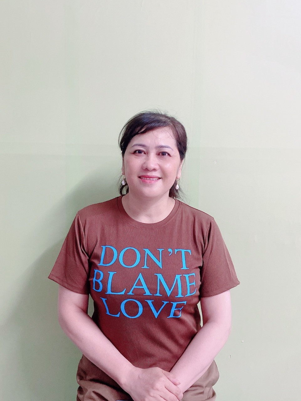 Chị Lê Thị Chi - 1978 - Người Miền Nam. Chị có hơn 10 năm chuyên chăm người già