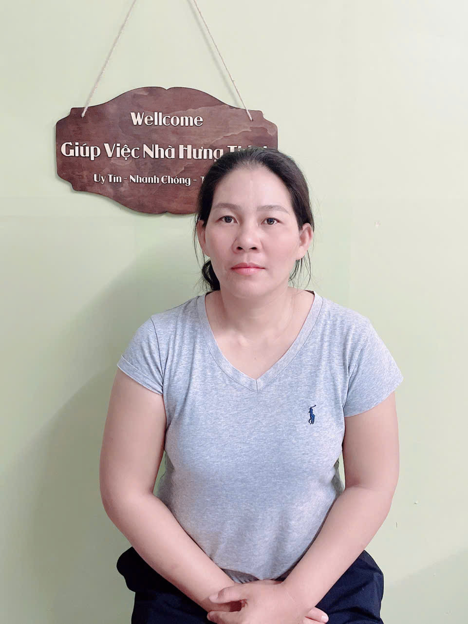 Chị Đặng Thị Mỹ Duyên, sinh năm 1991, quê Ninh Thuận – GIÚP VIỆC NHÀ, PHỤ CHĂM BÉ