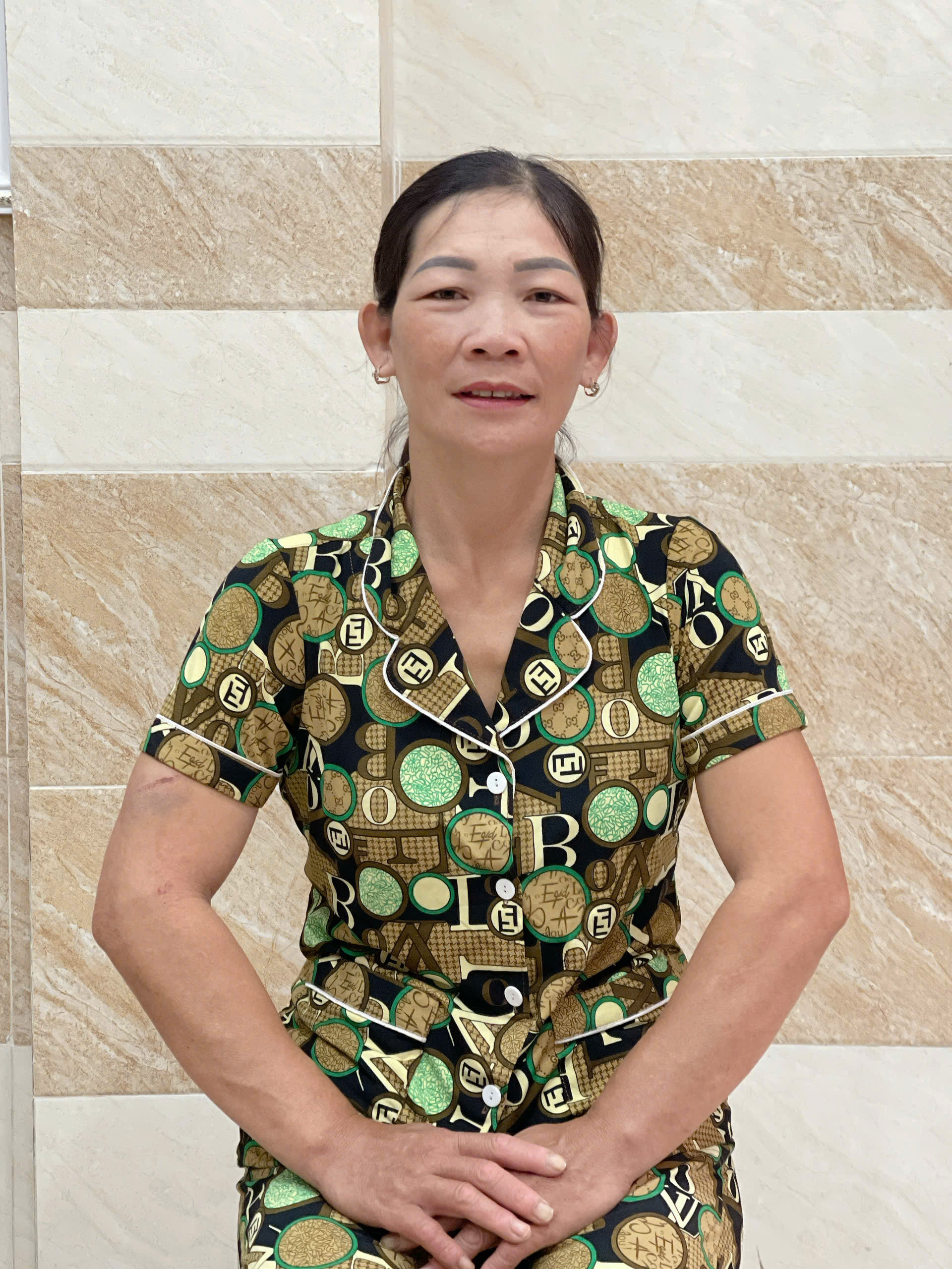 Chị Trần Thị Hiếu, sinh năm 1984, quê Trà Vinh