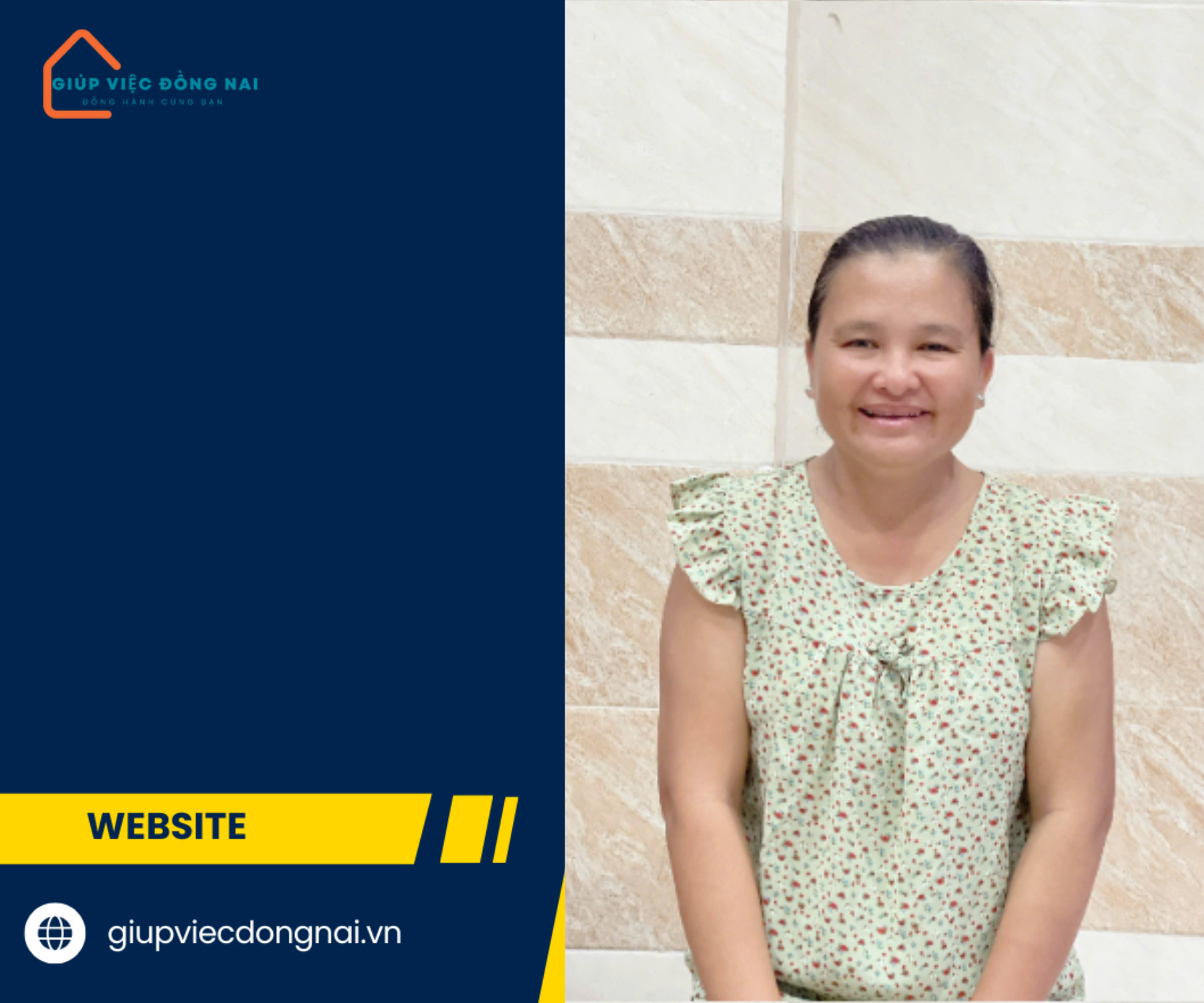 Chị PHẠM TUYẾT LOAN, sinh năm 1981, quê Tiền Giang cần tìm việc