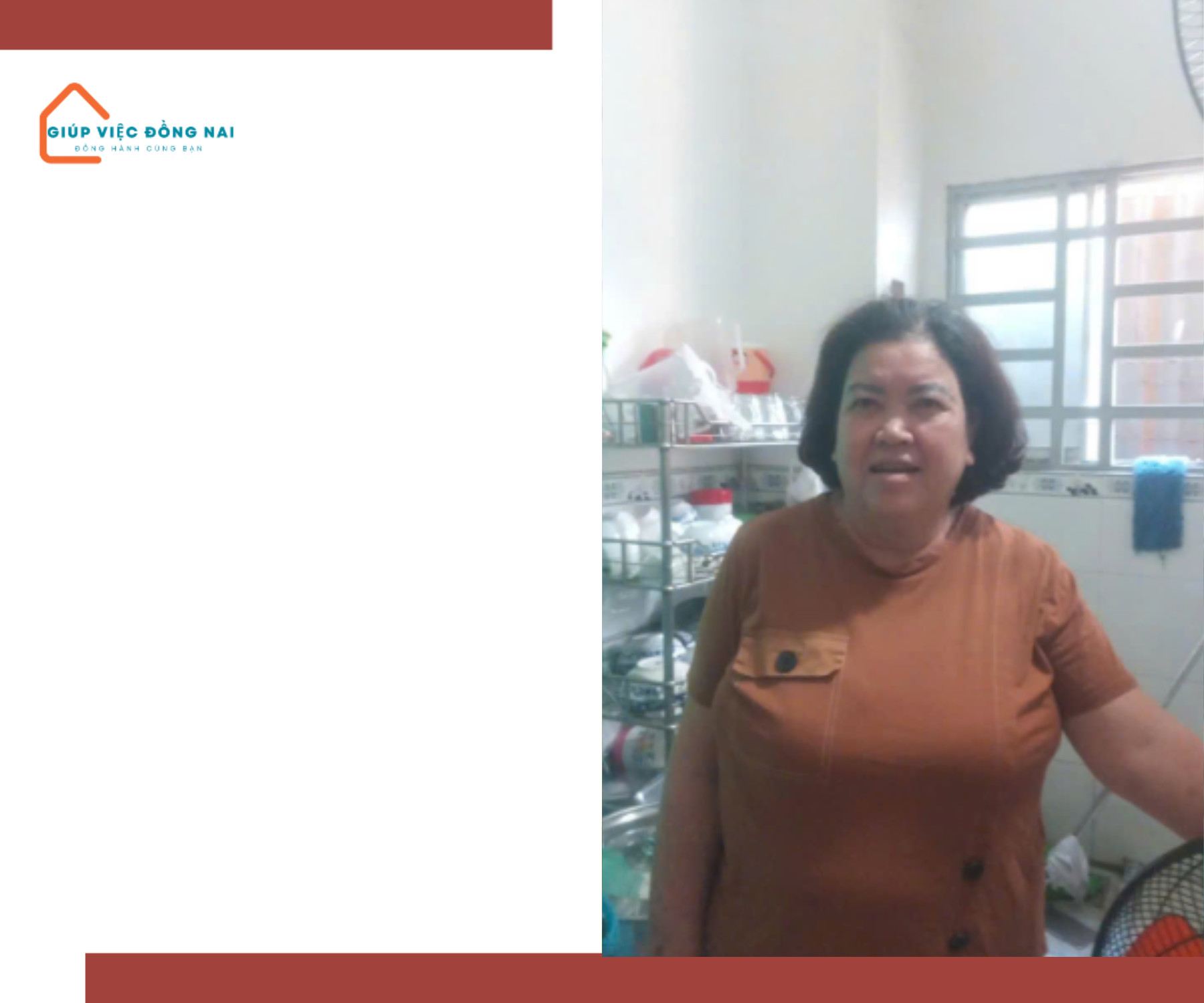 Chị PHẠM THỊ LAN, sinh năm 1968, quê Hải Phòng cần tìm việc