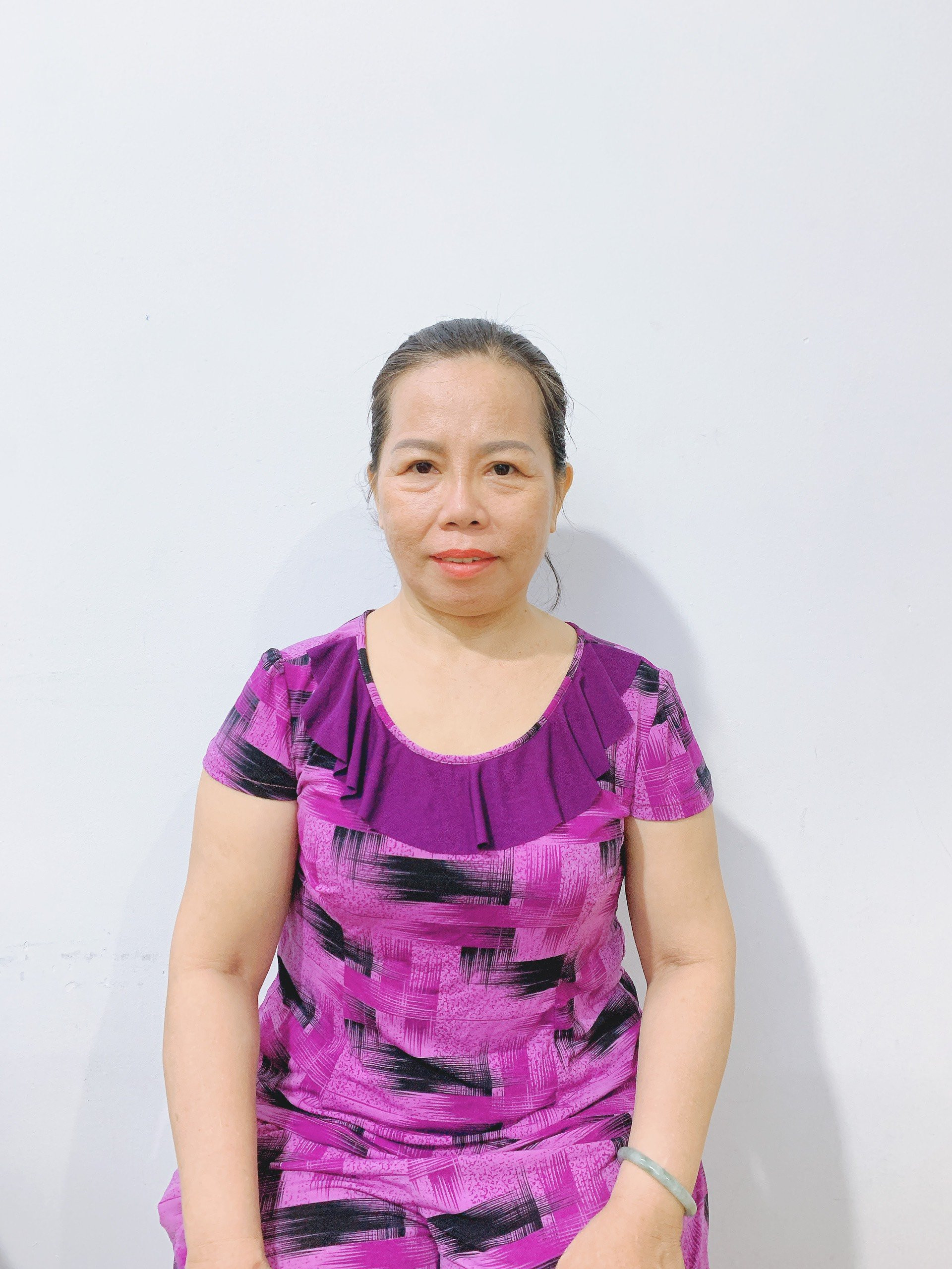 Chị Thoa chuyên chăm em bé nhận làm việc ăn ở lại với gia đình