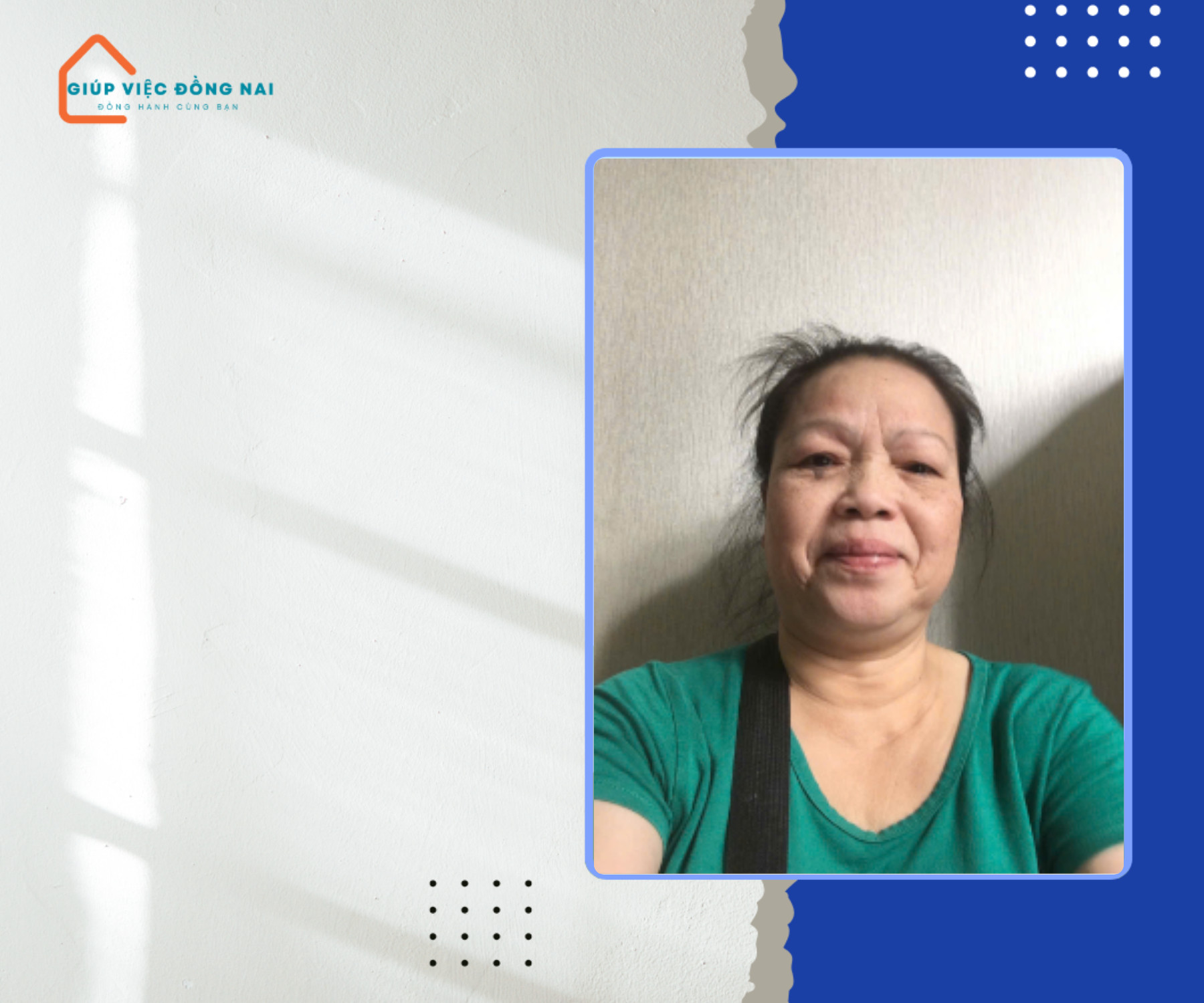 Chị NGUYỄN THỊ HỒNG MINH, sinh năm 1964, quê Hà Nội cần tìm việc