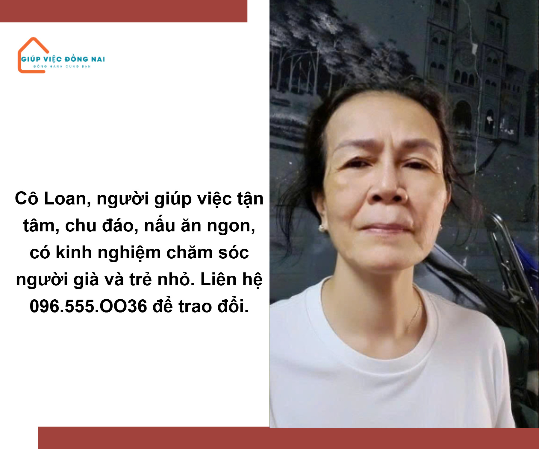 chị loan cần tìm việc làm ạ