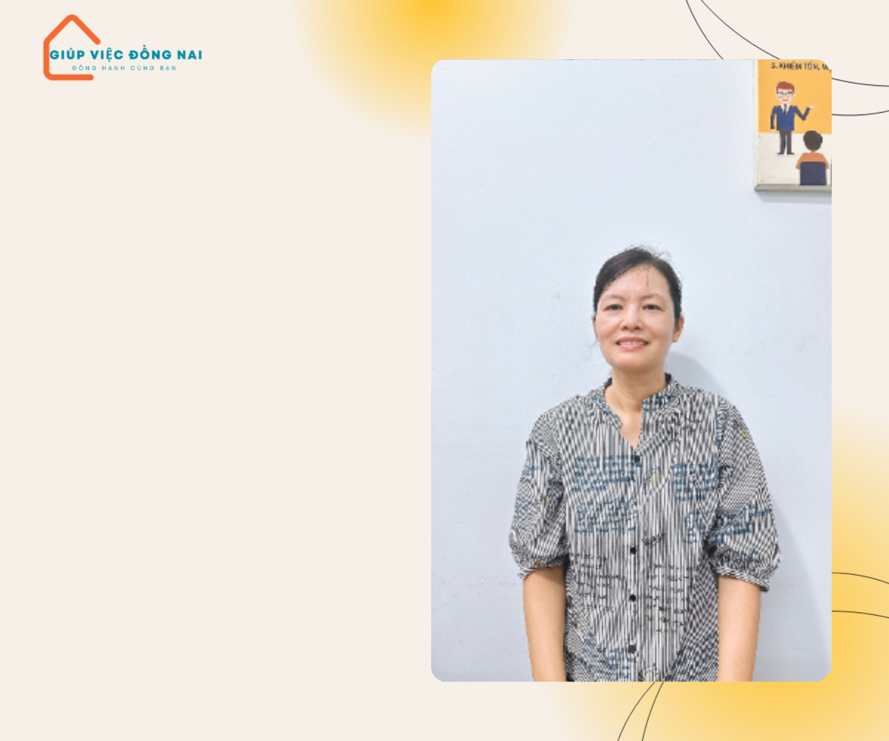 Chị TẠ THU THUỶ, sinh năm 1975, quê Ninh Bình cần tìm việc