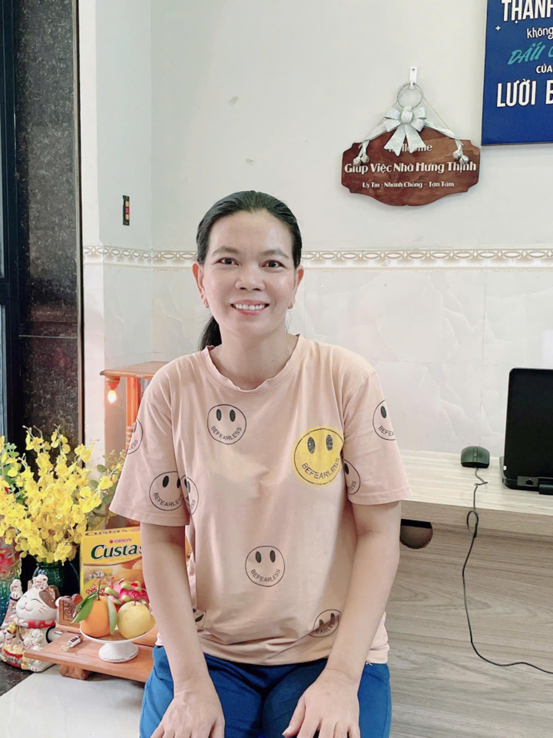 Cô Hà chuyên giúp việc nhà chăm em và chăm ông bà kinh nghiệm 5 năm