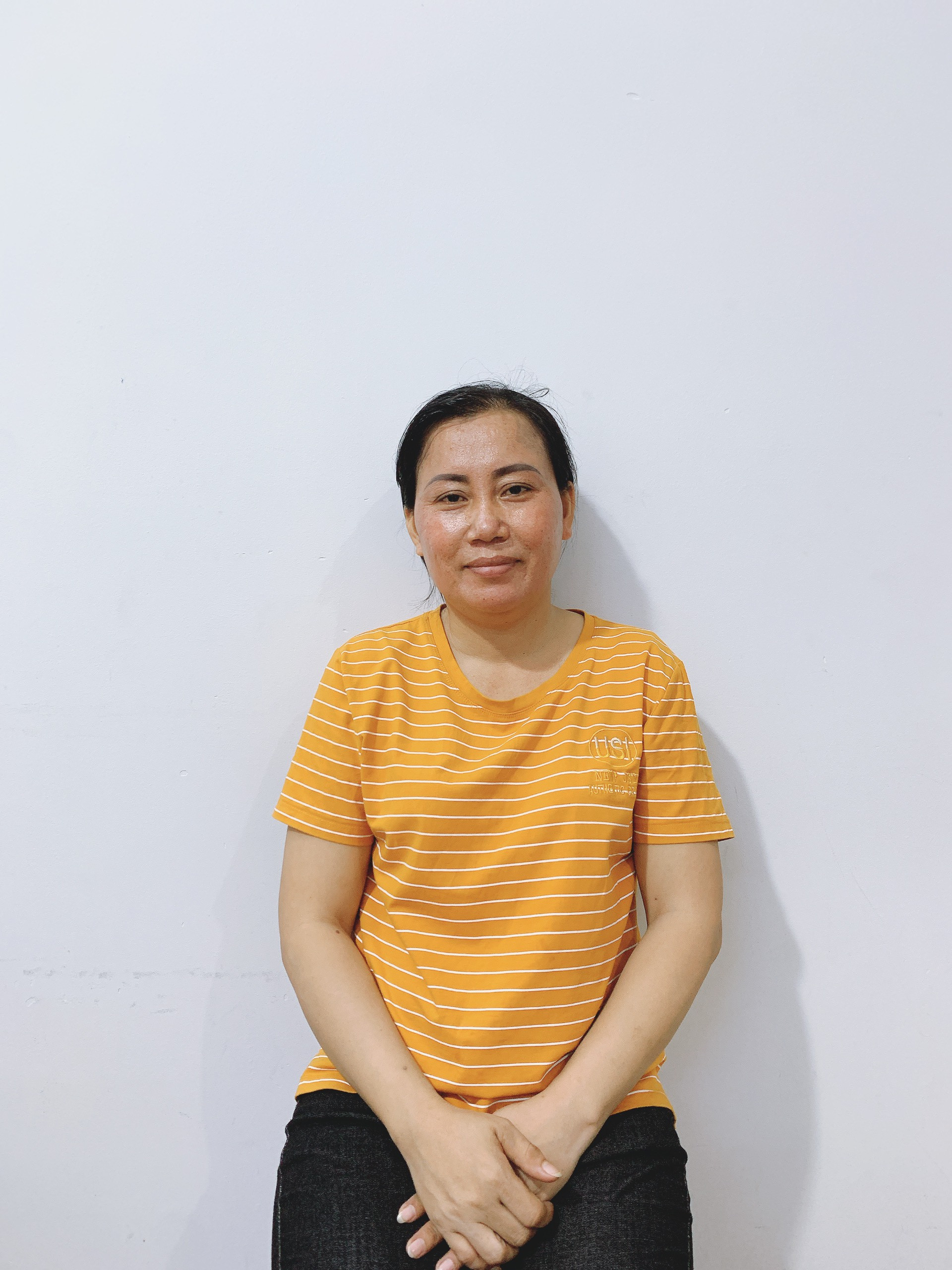 Chị Châu, sinh năm 1980, quê ở Bình Thuận.