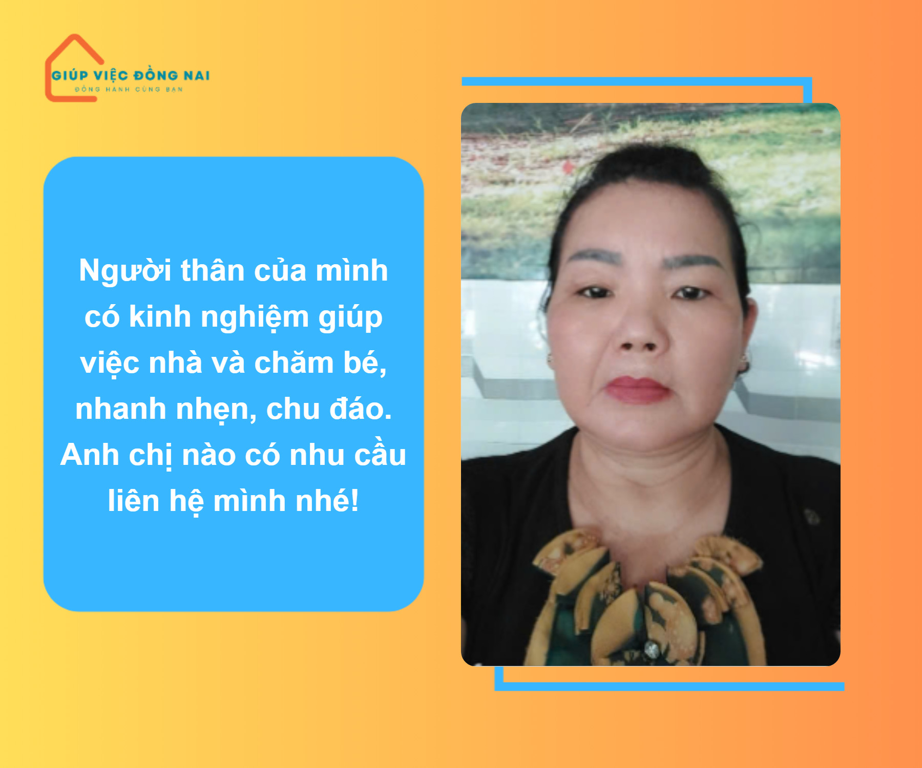 chị phương cần tìm làm
