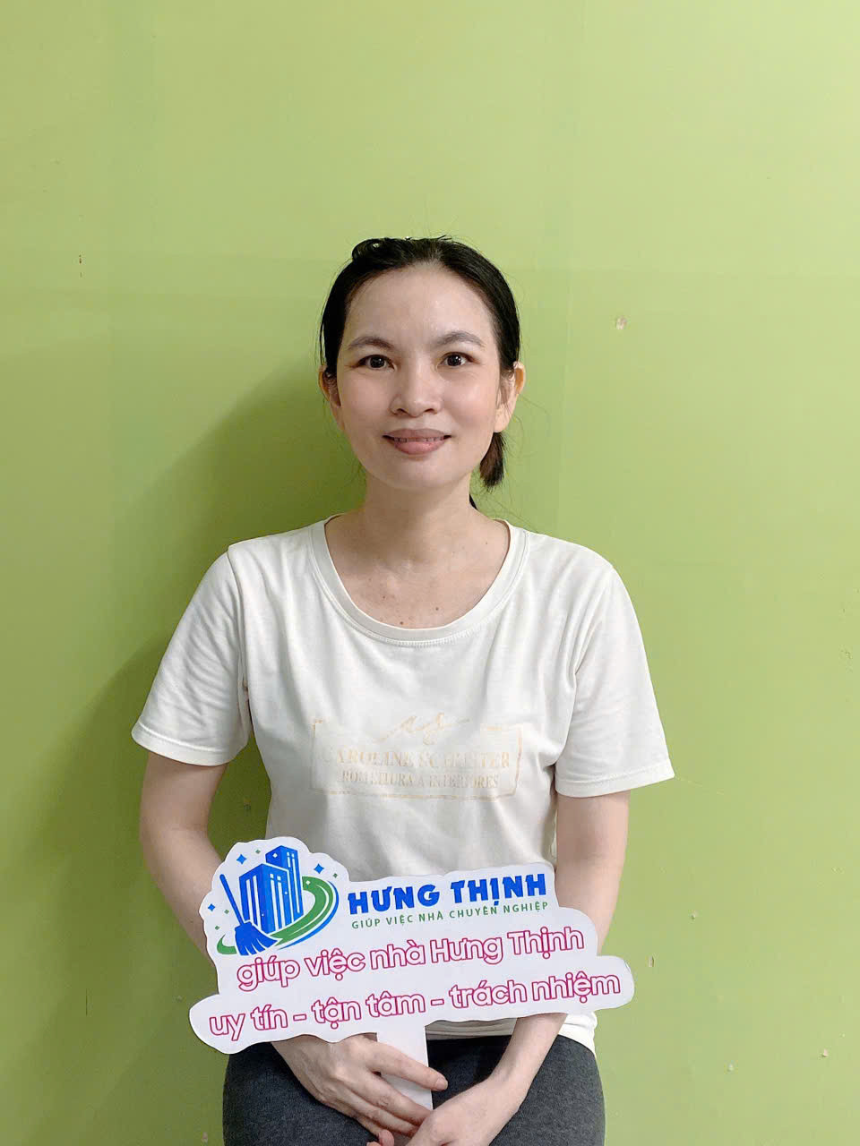 Chị Thu Hiền 1981 chuyên giúp việc nhà chăm bé