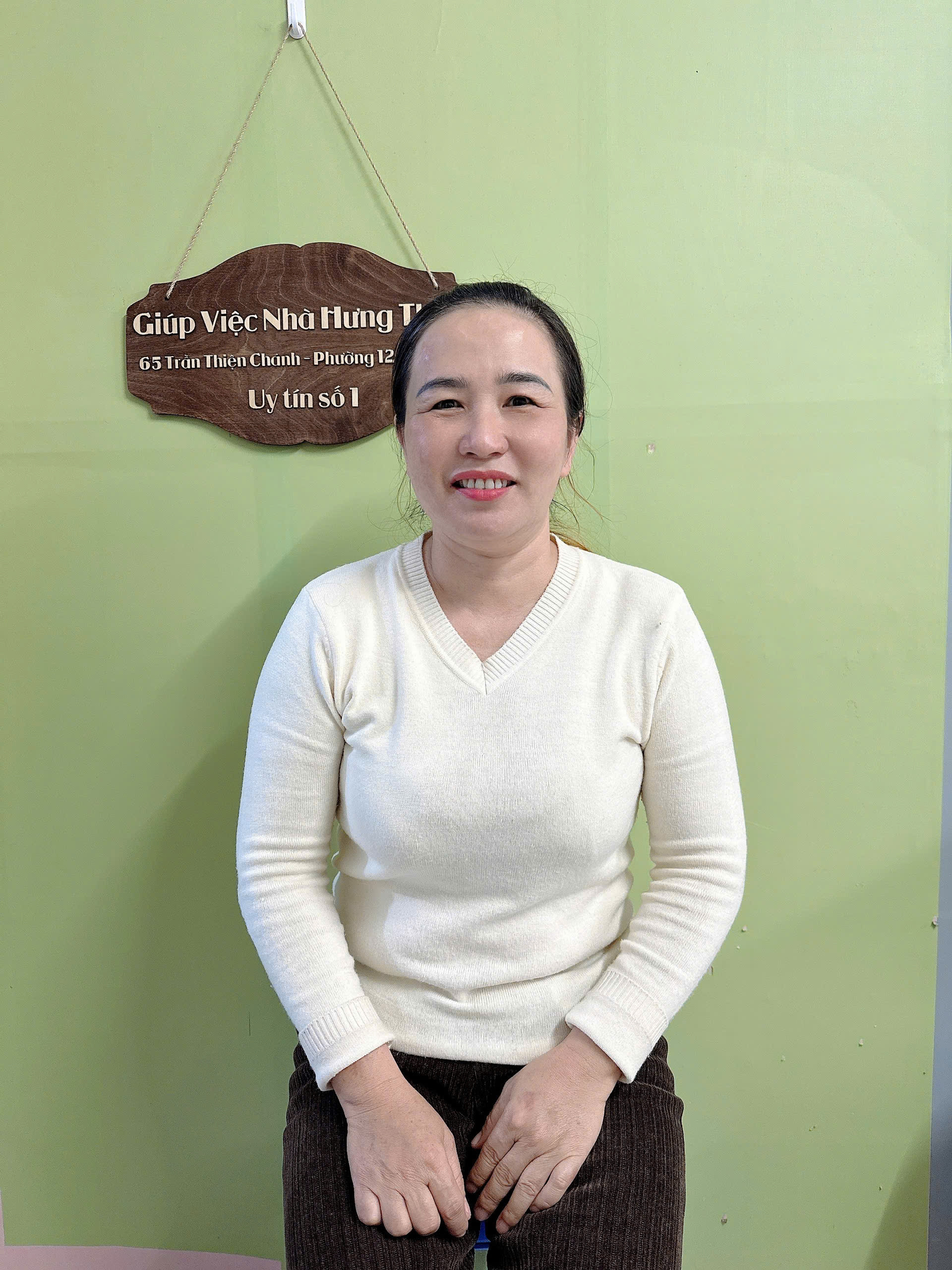 Cô Hà sinh năm 1980 cần tìm việc giúp việc,chăm bé làm lâu dài