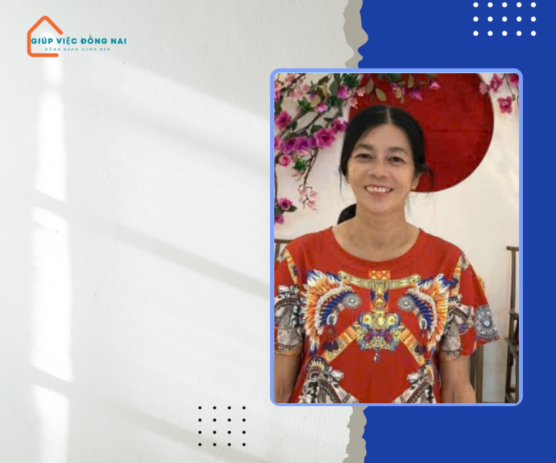 Chị VƯU THỊ LÁC, sinh năm 1969, quê Sóc Trăng cần tìm việc