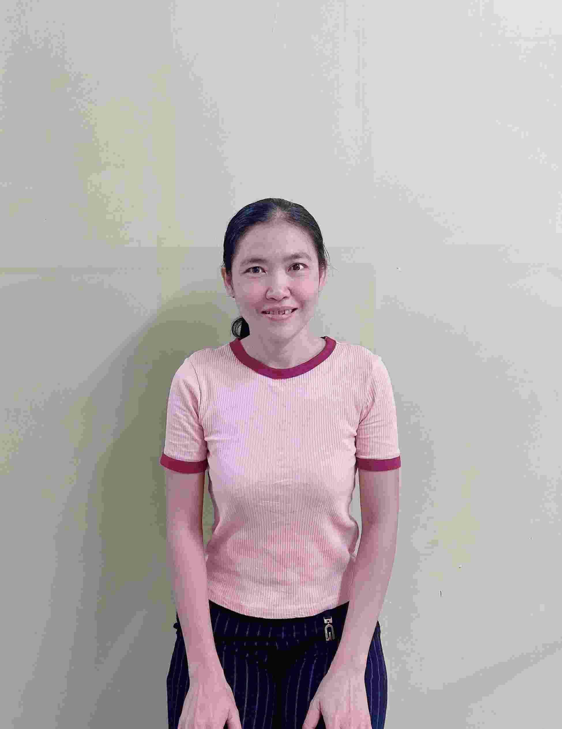 Chị Lê Thị Kim Minh, sinh năm 1983, quê An Giang – CHĂM BÉ, GIÚP VIỆC NH