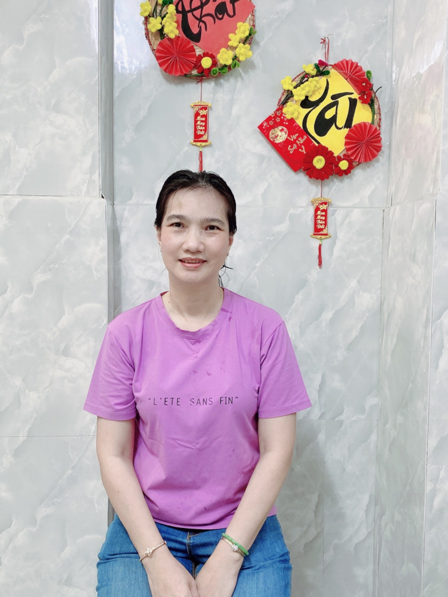 Trương Thị Kim Huệ Sinh Năm 1973 Quê Sóc Trăng, Chị Xin Làm Công Việc Giúp Việc Nhà, Chăm Em Bé