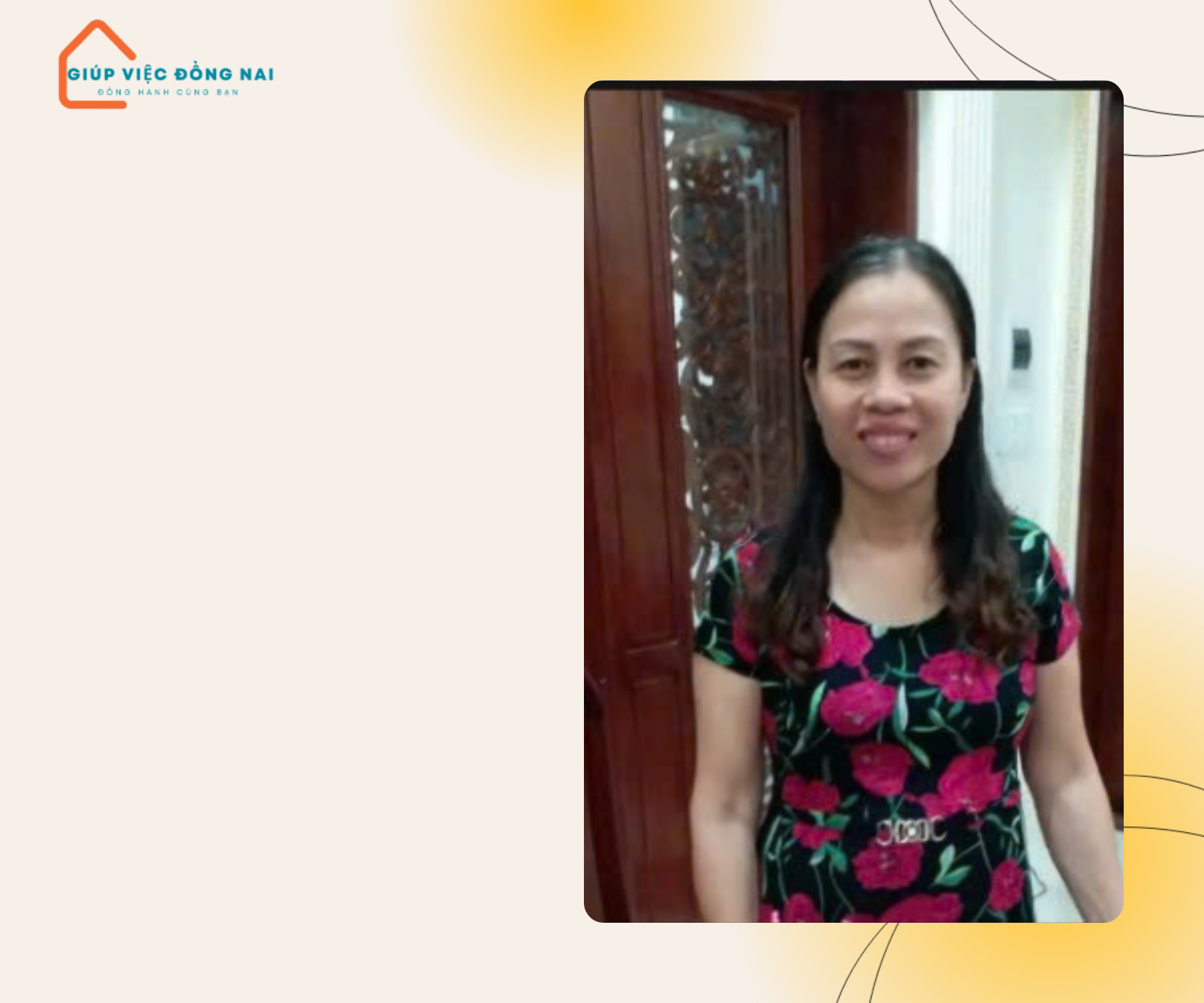 Chị LÊ THỊ NHÀN, sinh năm 1971, quê Đồng Nai cần tìm việc