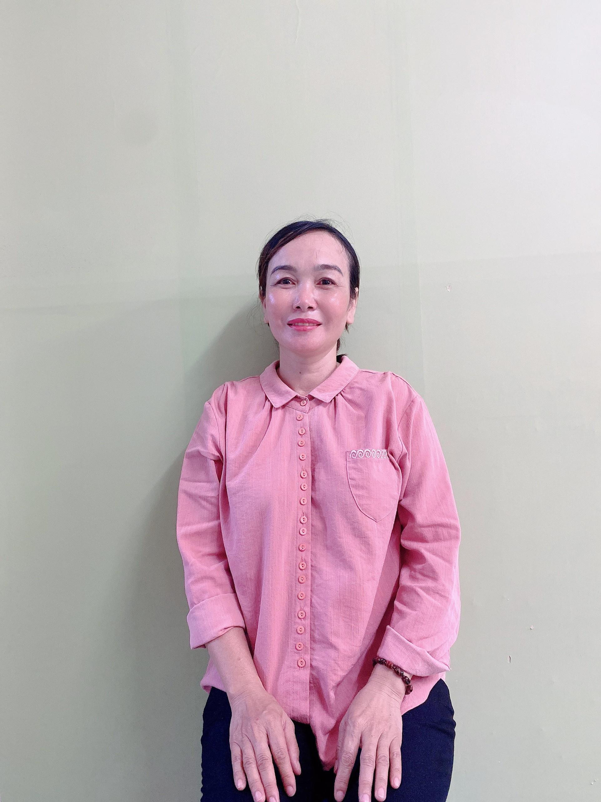 Chị Nguyễn Thị Phao, sinh năm 1979, quê Long An- chuyên chăm bé giúp việc nhà