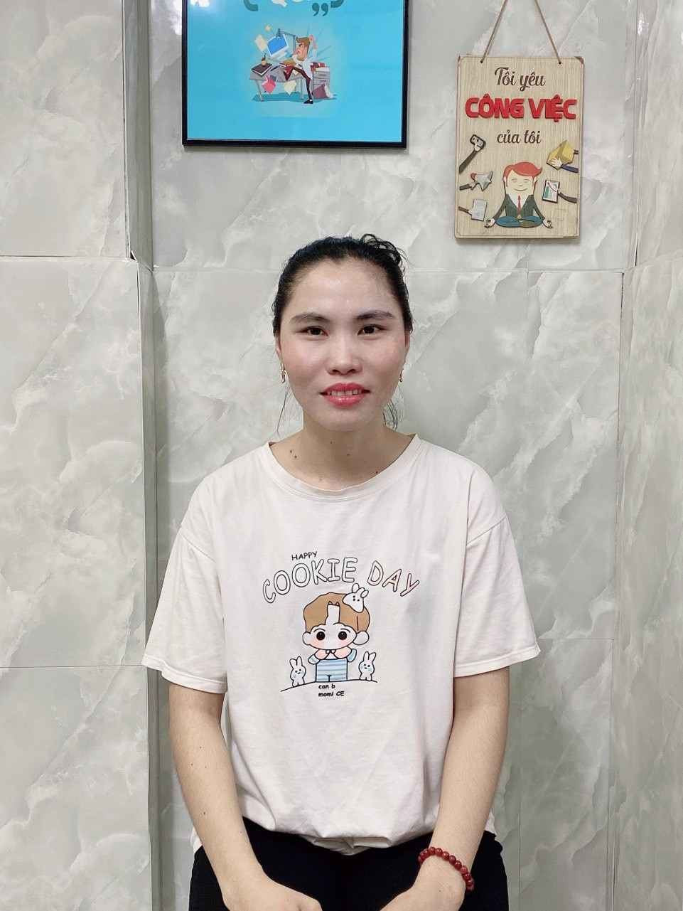 LƯ THỊ NGỌC NINH SINH NĂM 1996 BÌNH THUẬN CHỊ XIN LÀM CÔNG VIỆC GIÚP VIỆC NHÀ, CHĂM EM BÉ