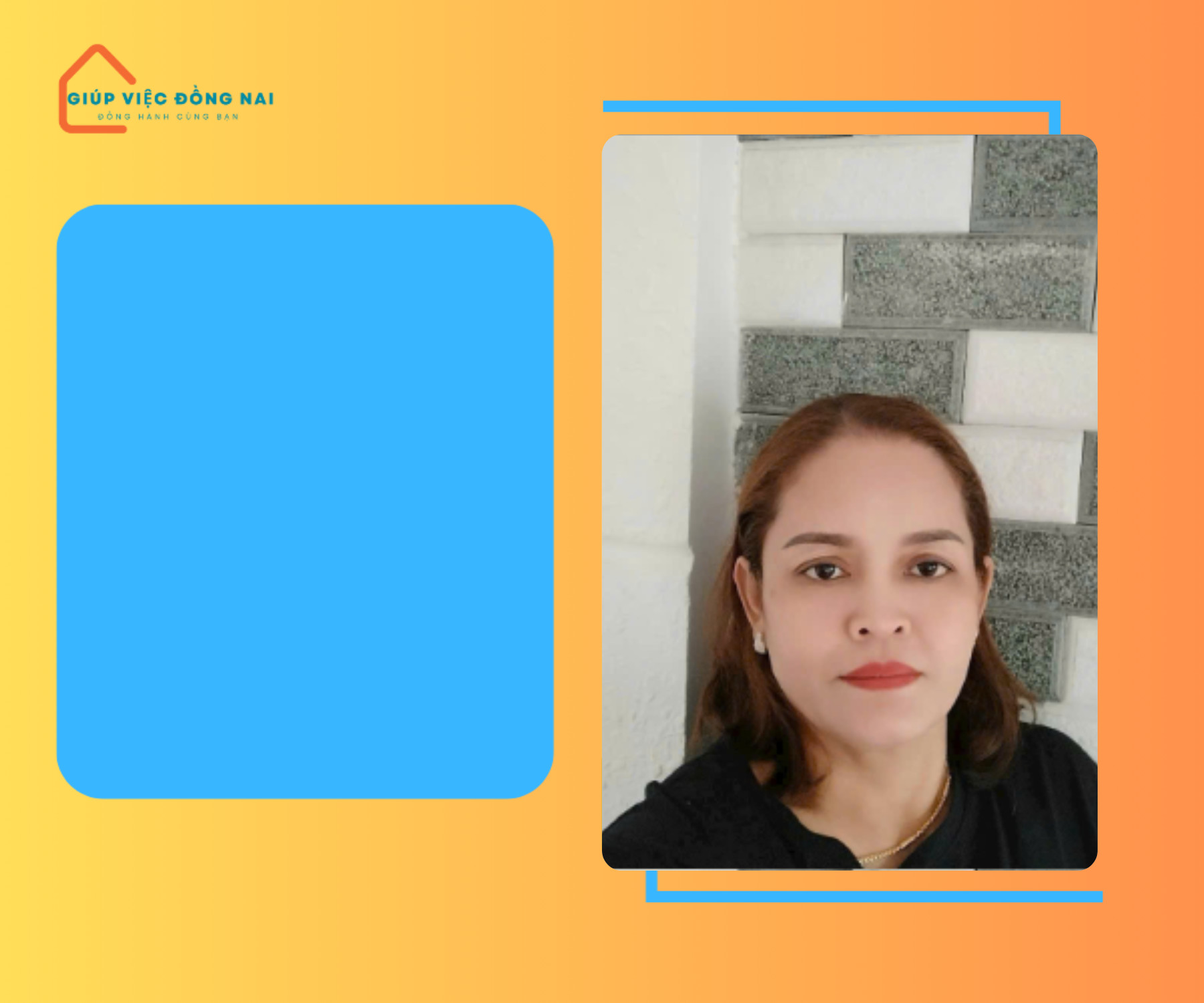 Chị LÊ THỊ HẠNH, sinh năm 1979, quê Đồng Tháp cần tìm việc