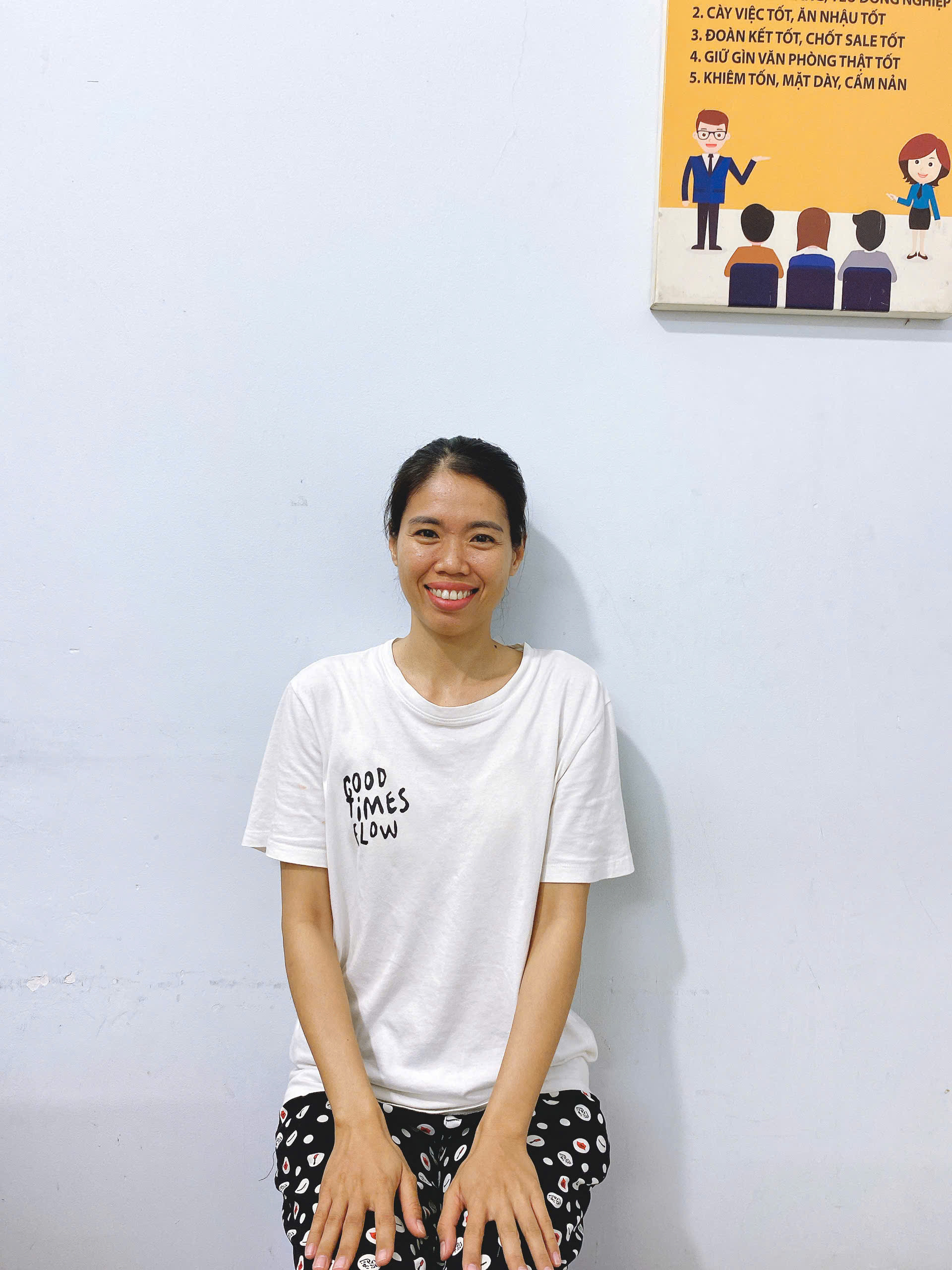 Chị Thanh Linh 1986 quê miền Tây nhanh nhẹn, tháo vát, nhận làm tạp vụ, giúp việc nhà