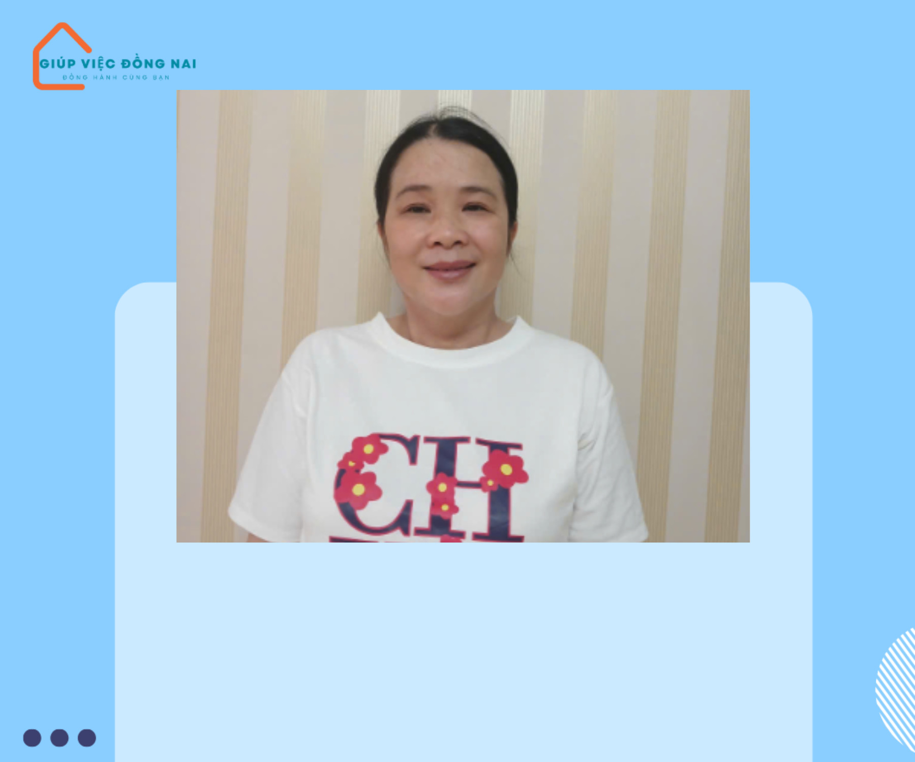 Chị NGUYỄN THỊ HOA, sinh năm 1981, quê Quảng Bình cần tìm việc