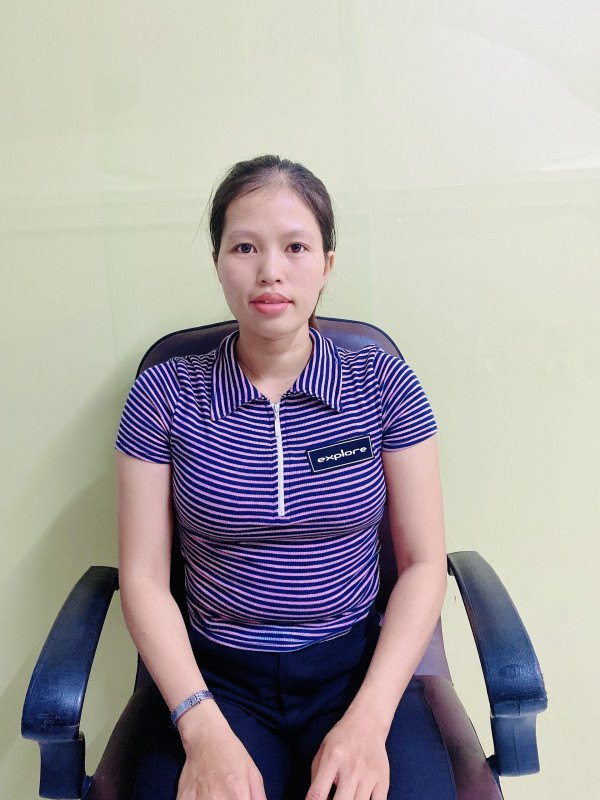 Chị Trần Thị Thùy Bân, sinh năm 1995, quê Thừa Thiên Huế - CHĂM BÉ, GIÚP VIỆC NHÀ