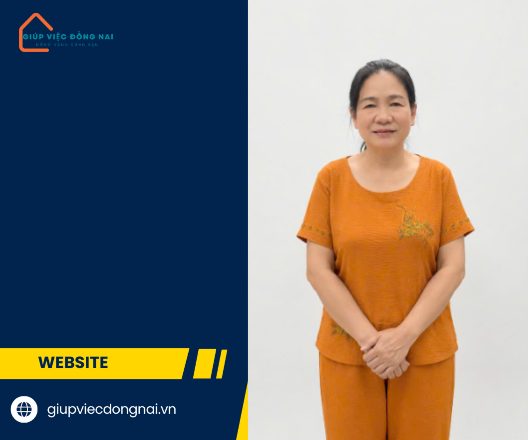Chị NGÔ THỊ KIM NGA, sinh năm 1972, quê Hưng Yên cần tìm việc