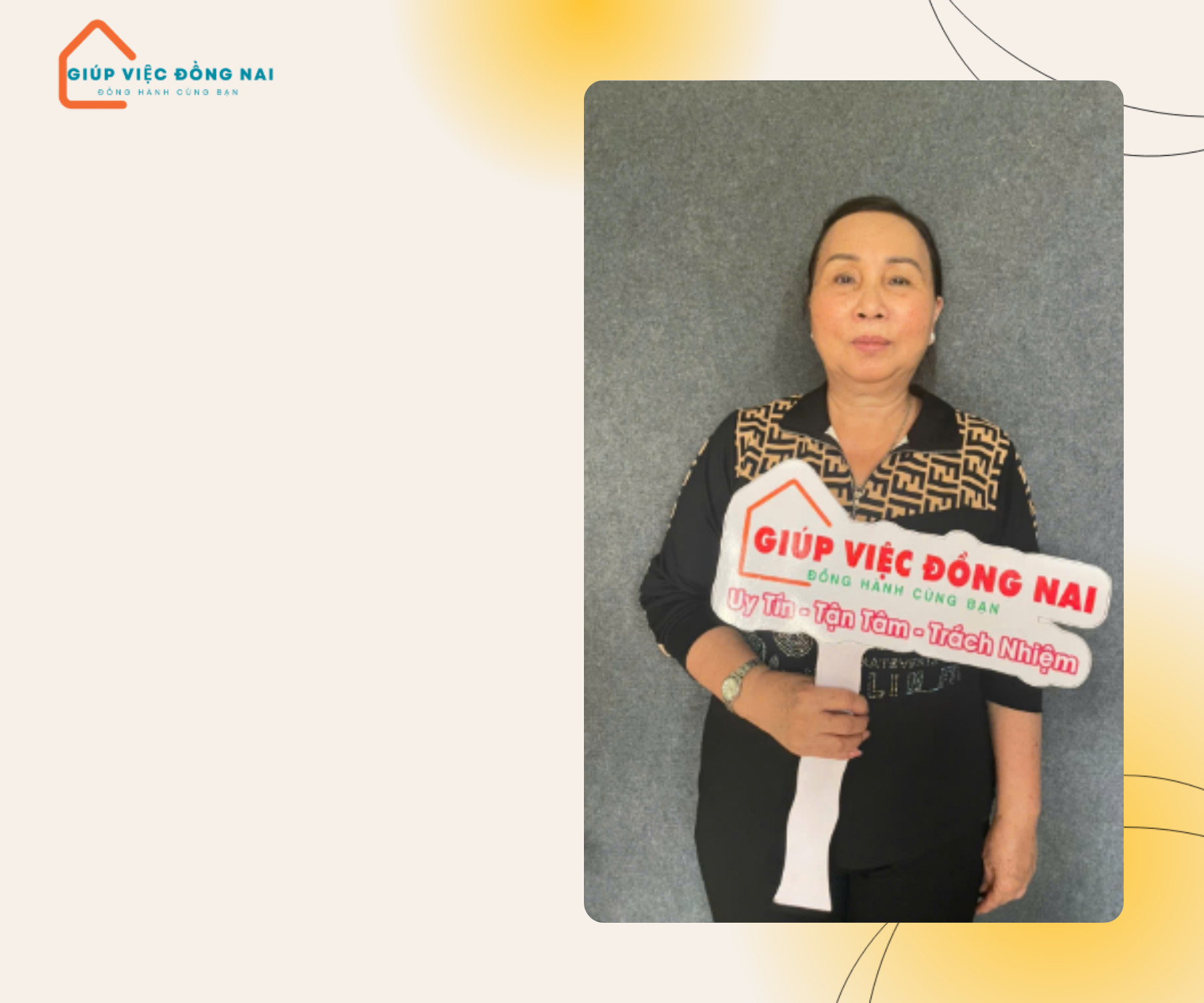 Chị PHAN MỸ THANH, sinh năm 1961, quê Cà Mau cần tìm việc