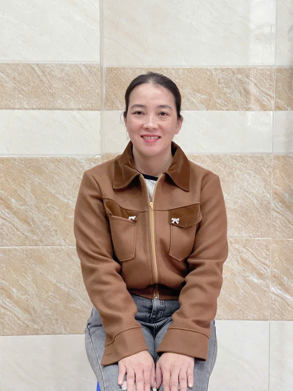 Chị Lê Thị Bích Ngân, sinh năm 1986, quê Đắk Lắk