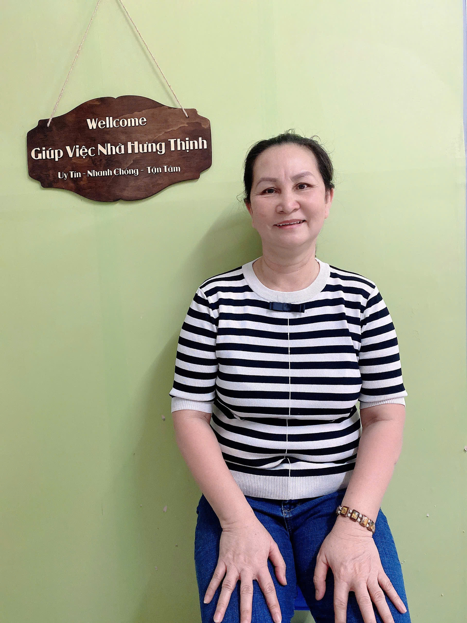 Chị Nguyễn Thị Lan, sinh năm 1972 quê Ninh Thuận – CHĂM BÉ, GIÚP VIỆC NHÀ