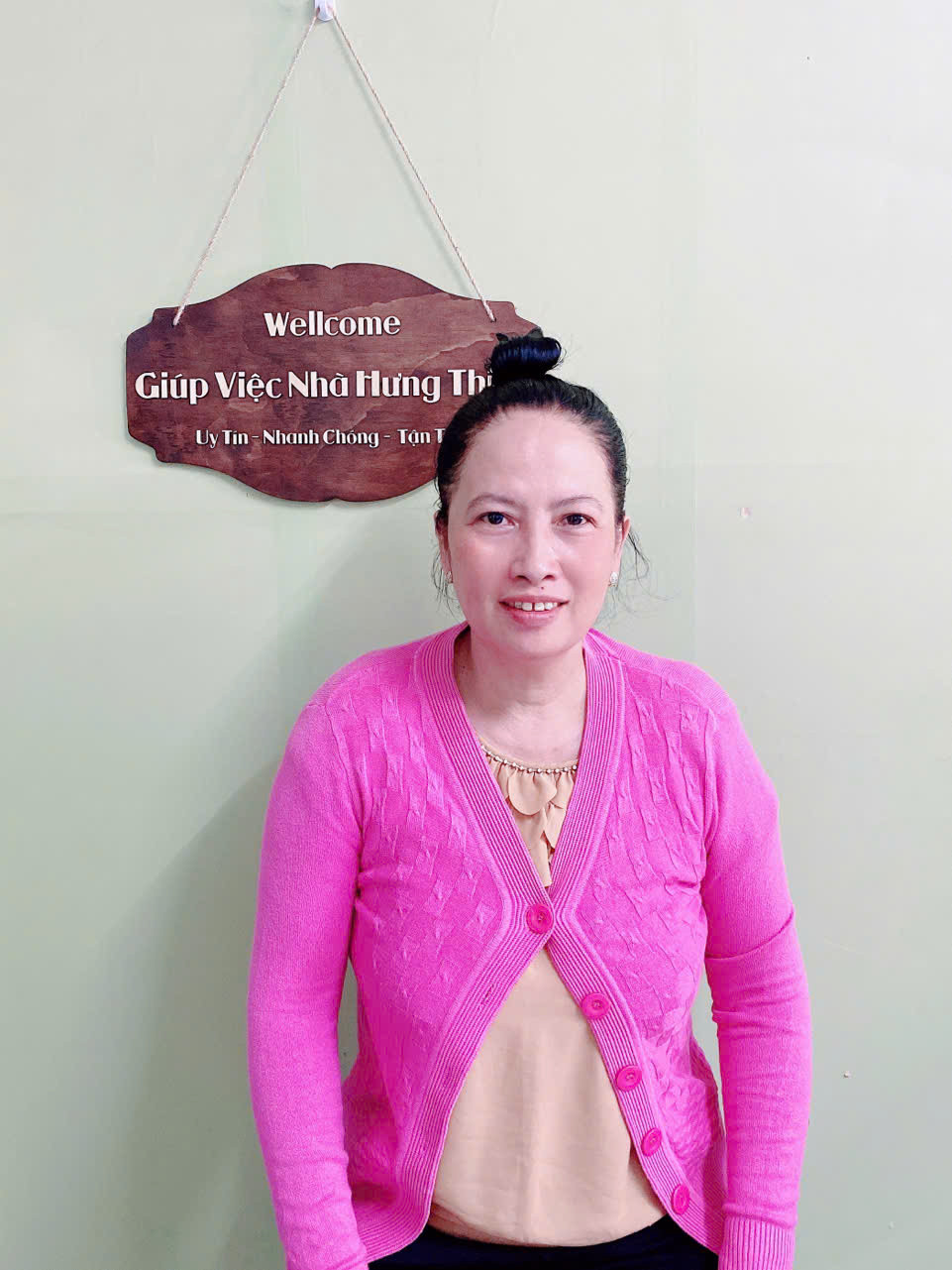 Chị Trần Thị Nhanh, sinh năm 1973, quê An Giang – GIÚP VIỆC NHÀ, PHỤ CHĂM BÉ