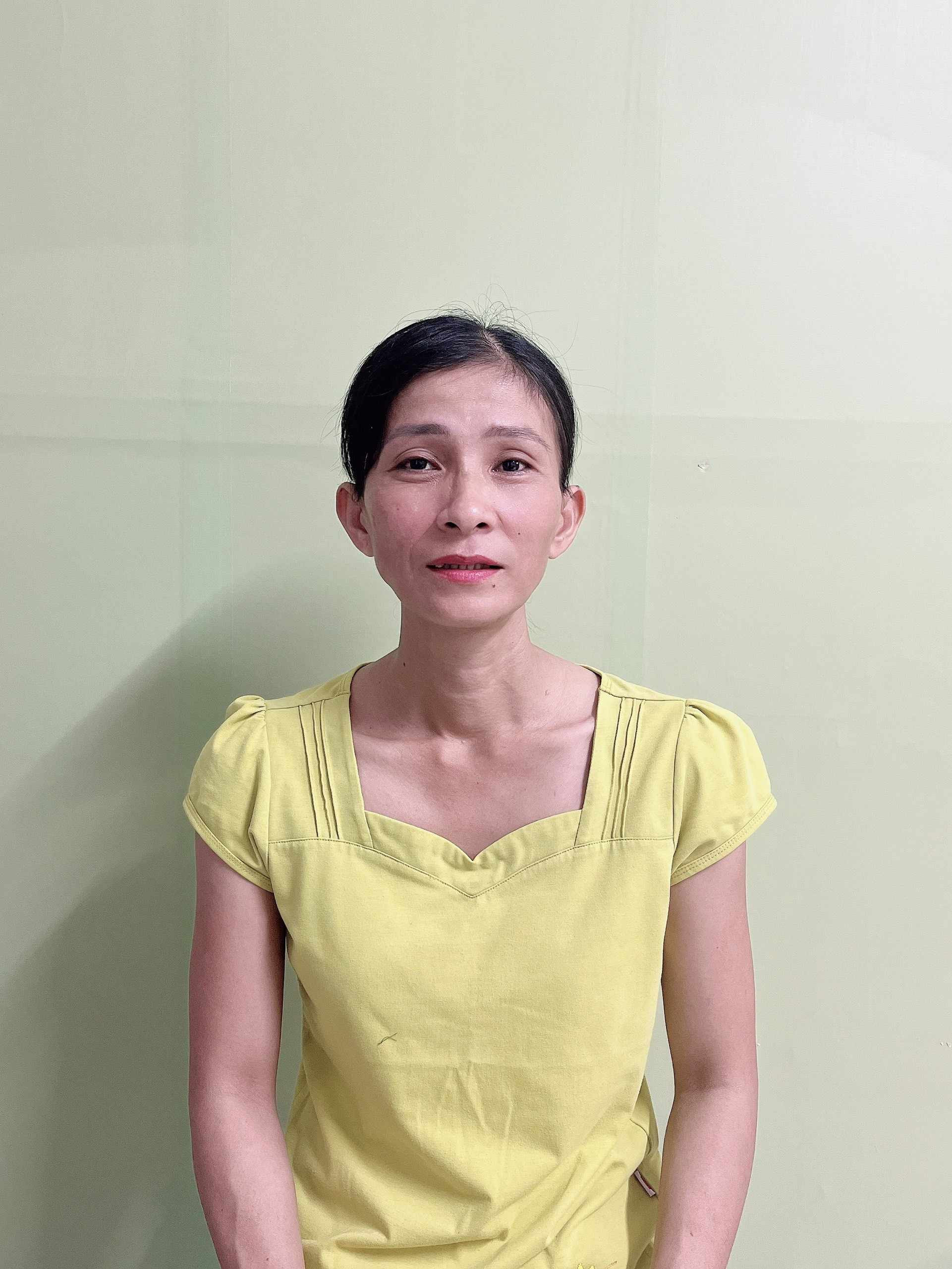 Chị Huỳnh Thị Thanh Trí, sinh năm 1977, quê Bến Tre – CHĂM BÉ, GIÚP VIỆC NHÀ